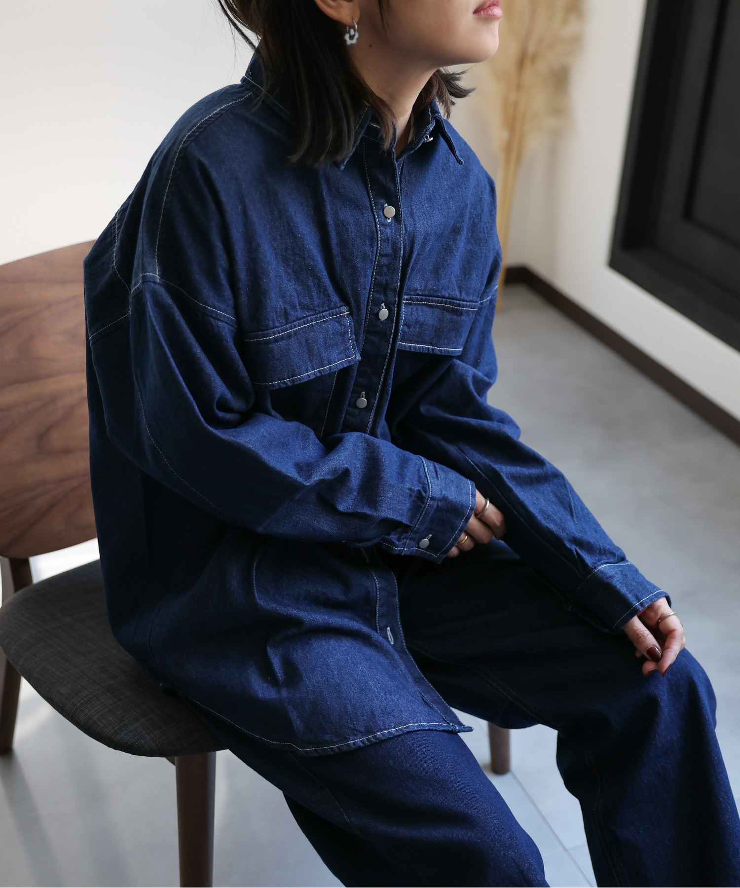 model:162㎝　着用サイズ:FREE