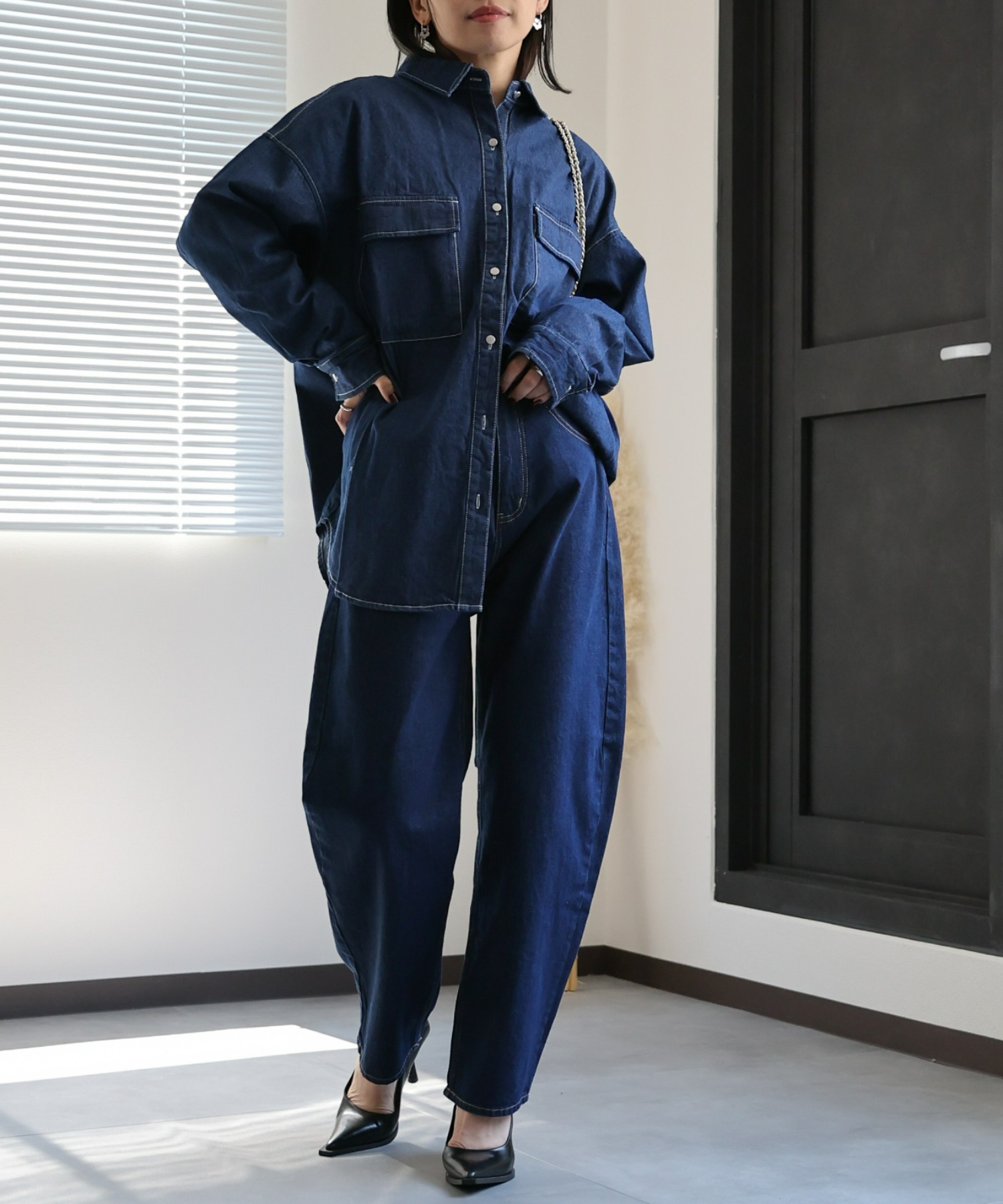 model:162㎝　着用サイズ:FREE