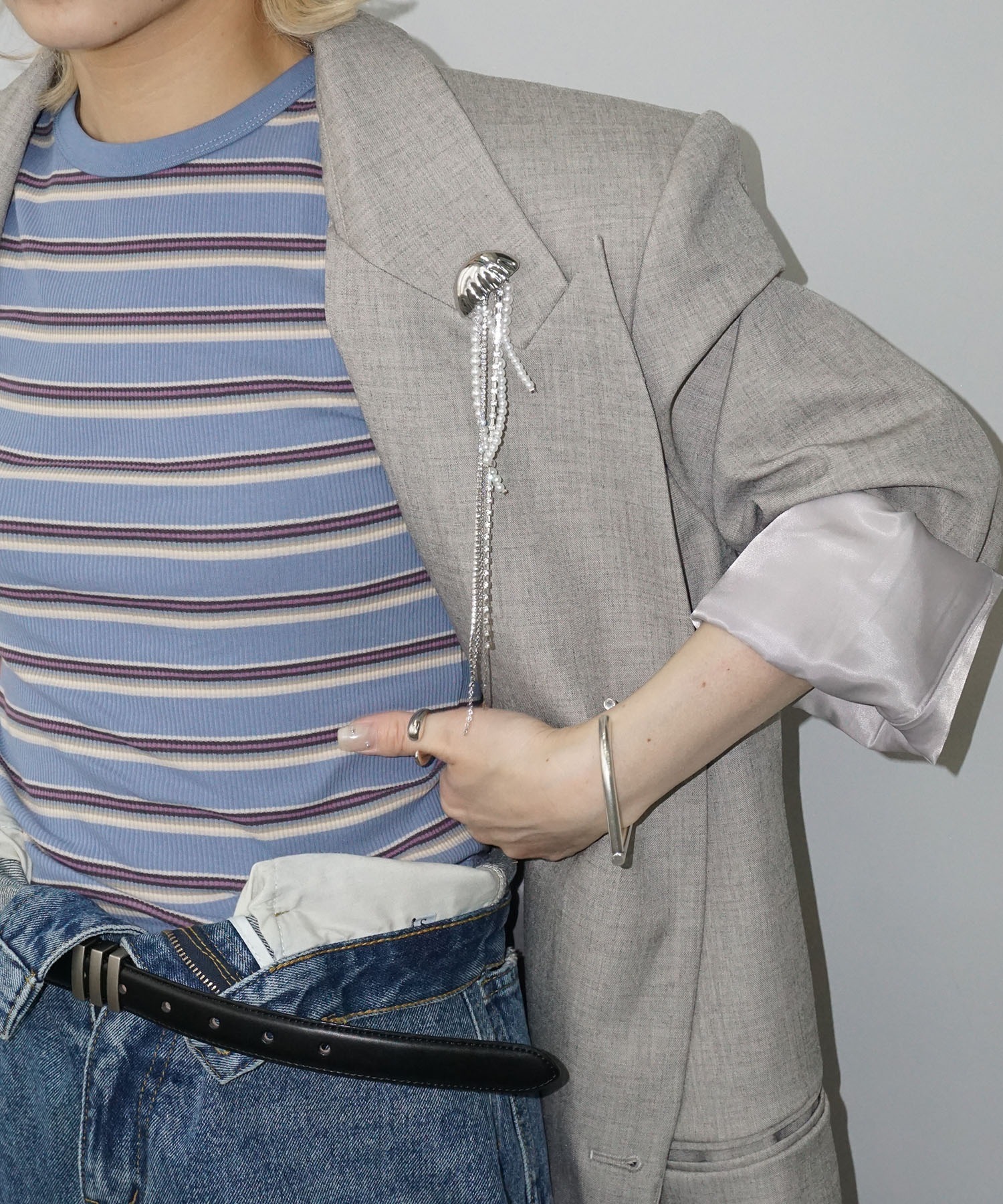 ジェリーフィッシュ ブローチ cha25s034-ファッション通販サイト