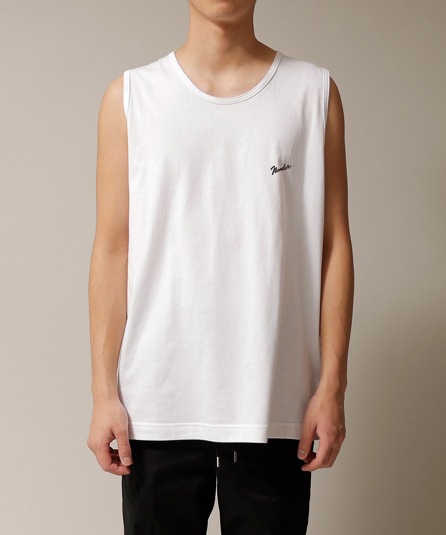 NUMBER (N)INE/ナンバーナイン CLASSIC COTTON LOOSE TANK TOP