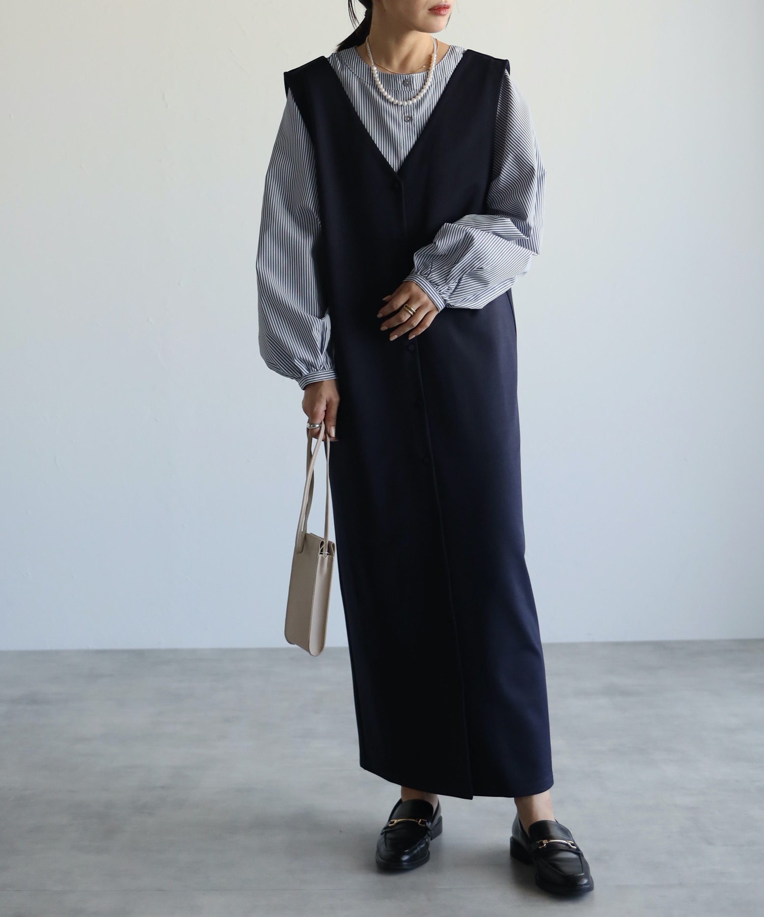 モデル:162cm  着用サイズ:FREE