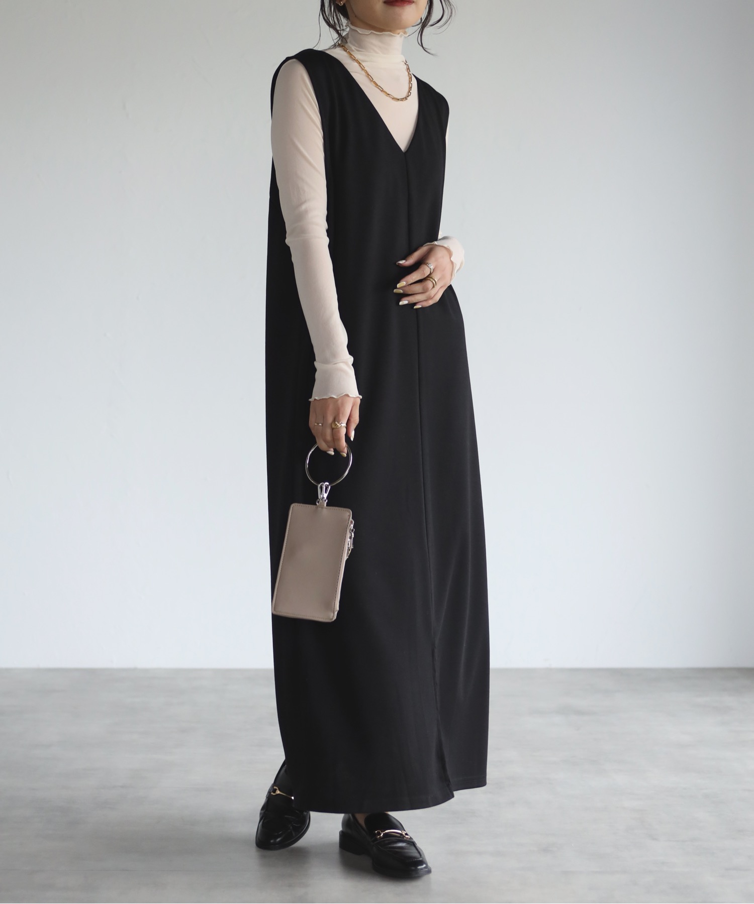 モデル:162cm  着用サイズ:FREE