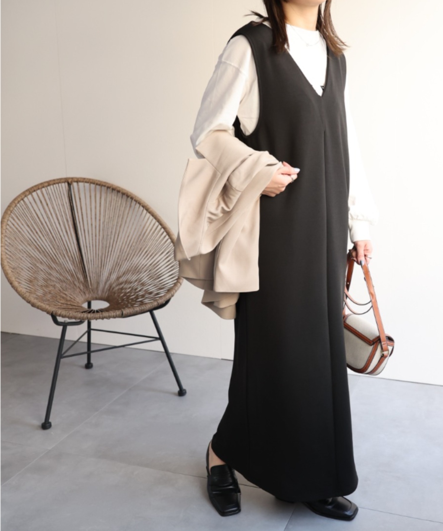 モデル:162cm  着用サイズ:FREE