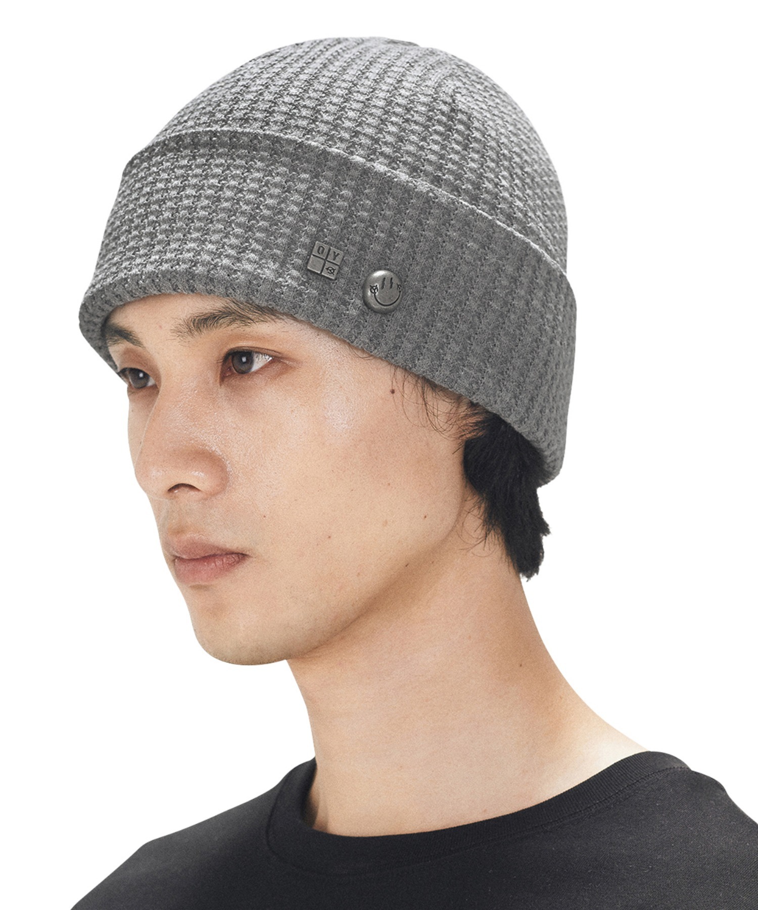 OY/オーワイ』 SMILE CUBE RIVET WAFFLE BEANIE/ワッフル ビーニー OY