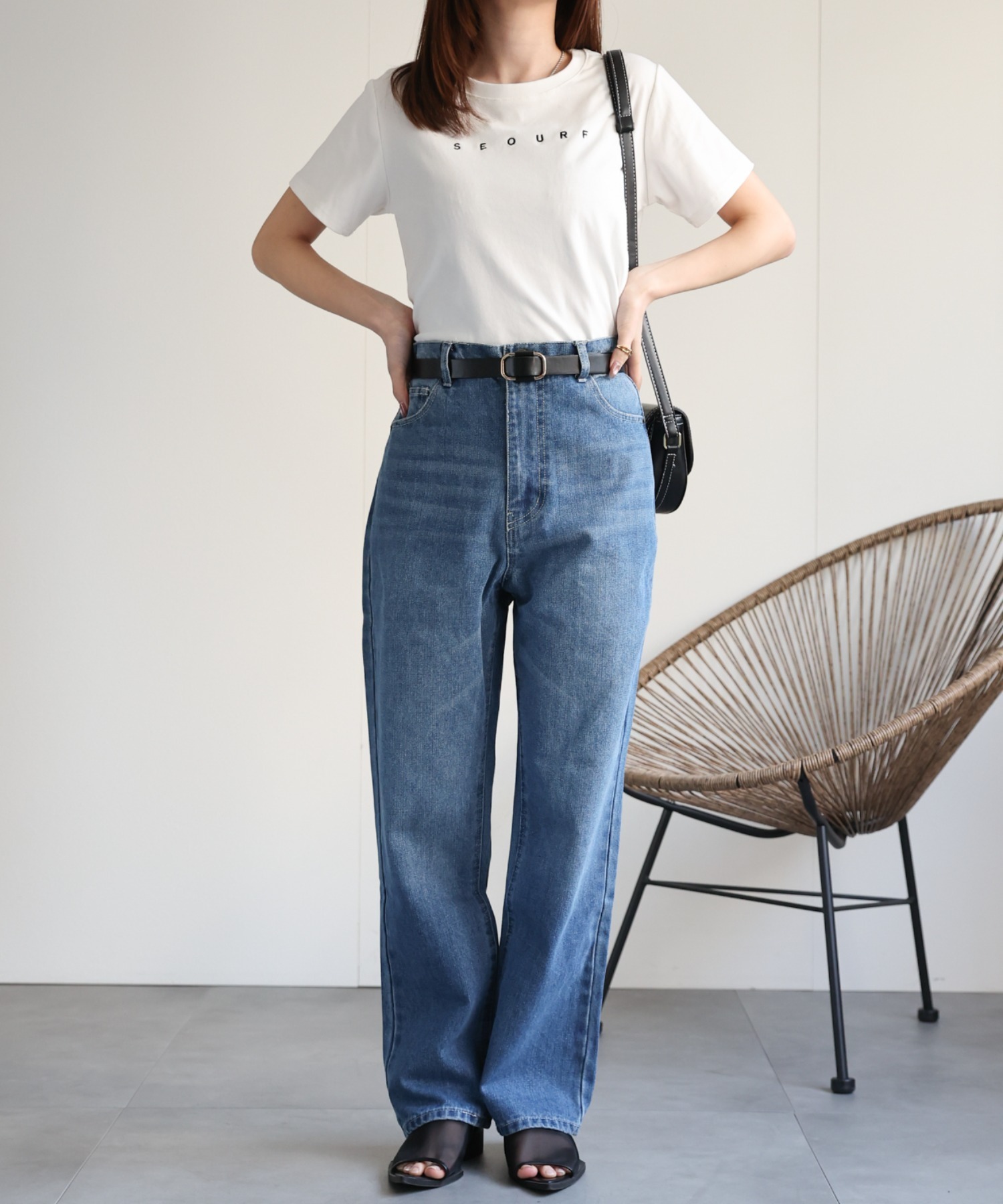 model：162cm 着用サイズ：F