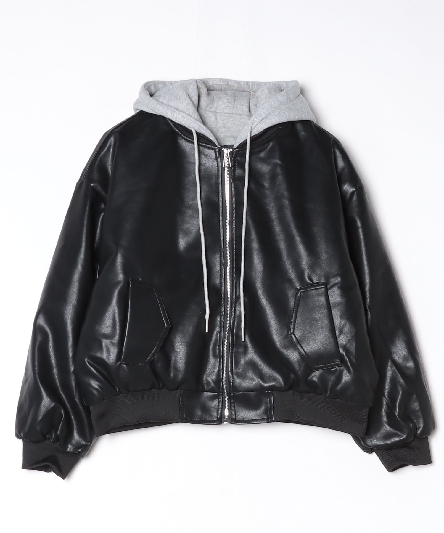 A'GEM/9 × .kom 『.kom/ドットケーオーエム』 フェイクレザー