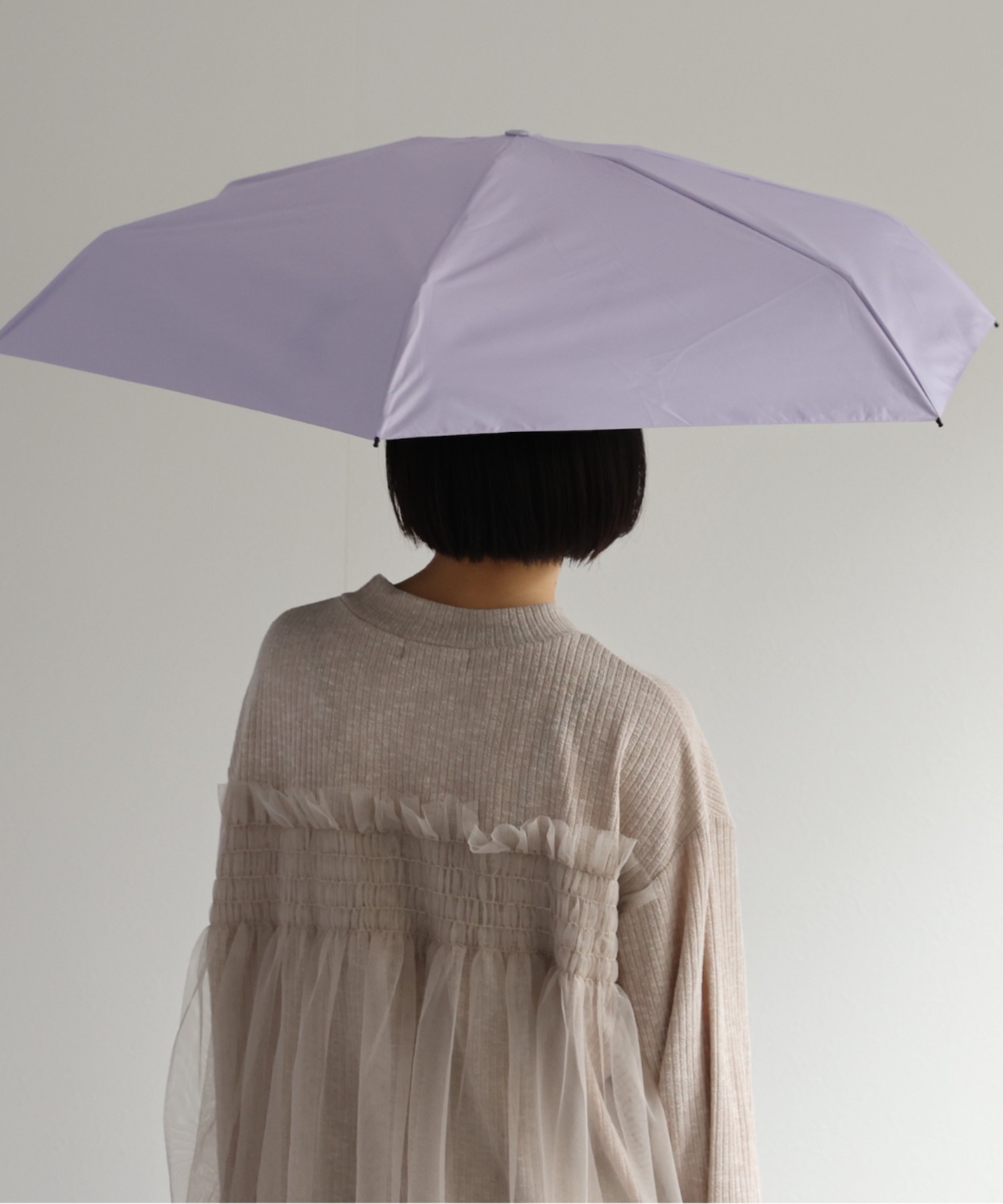 model：156cm ラベンダー