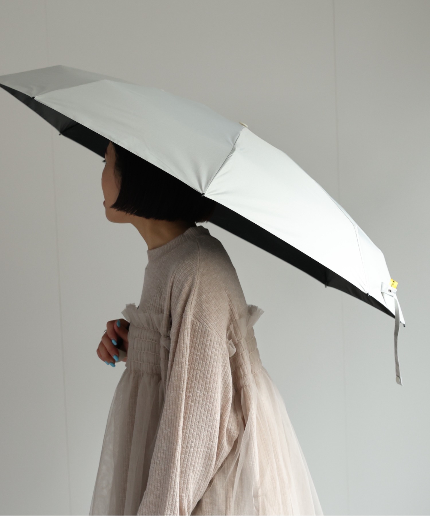 model：156cm ライトグレー