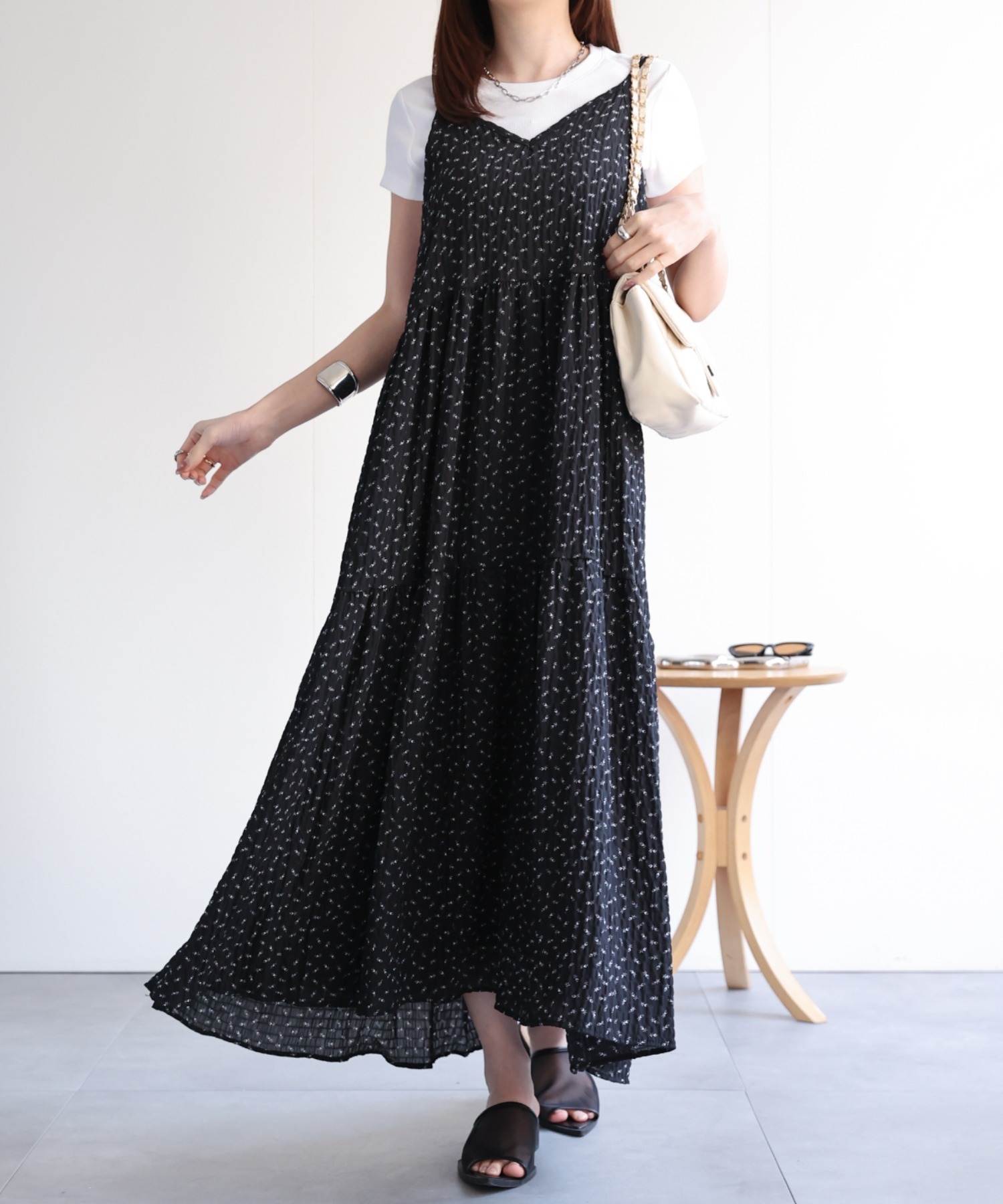 model：162㎝着用サイズ：F