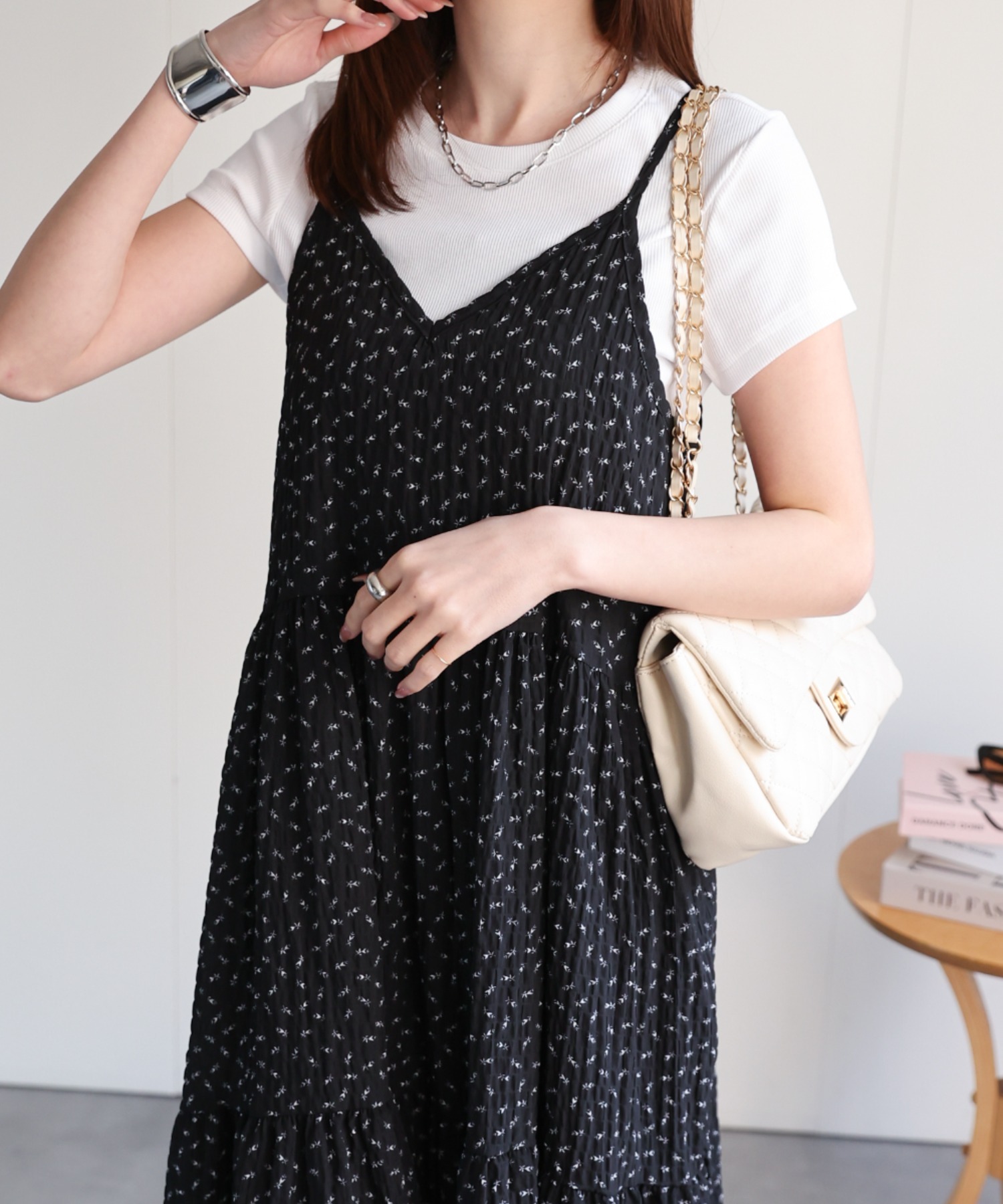 model：162㎝着用サイズ：F