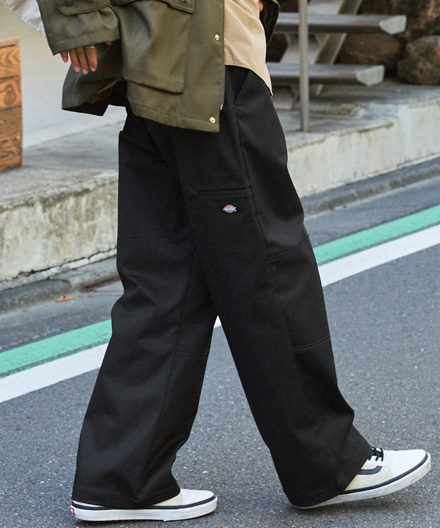 カーゴパン Dickies リメイクパンツ Y7VcW-m81281406566 ダブルニー