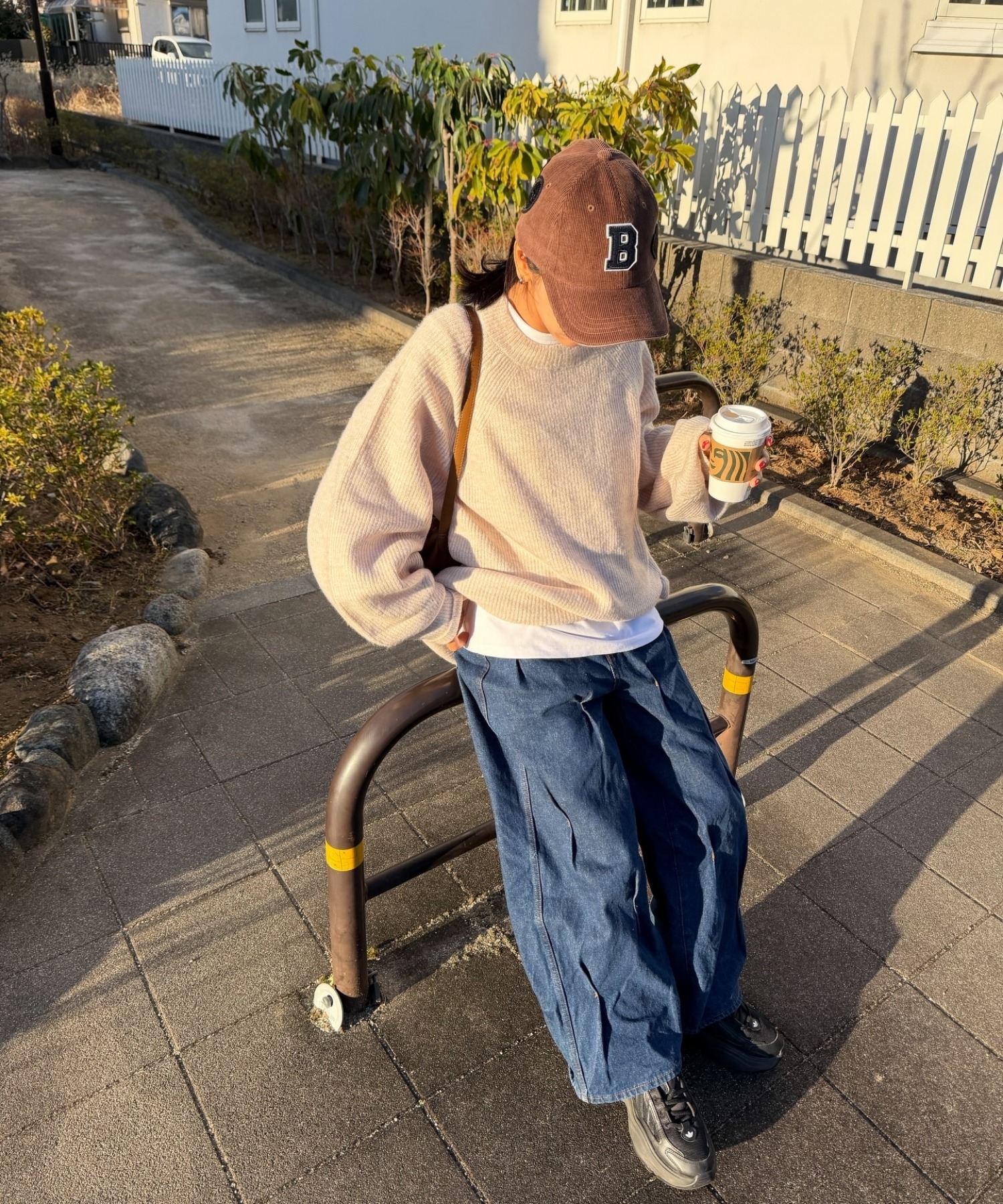 model：H158 着用サイズ：FREE