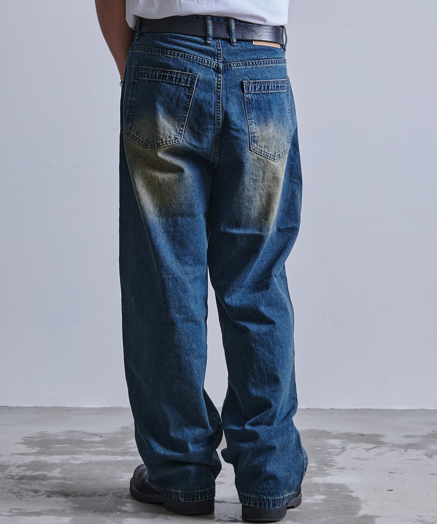 メル19034◆新品 ジェニィラブ アルジ－◆りぼんパ－カ－コ－デセット A'GEM/9 × .kom 『ARULE/アルール』ステッチバルーンデニム