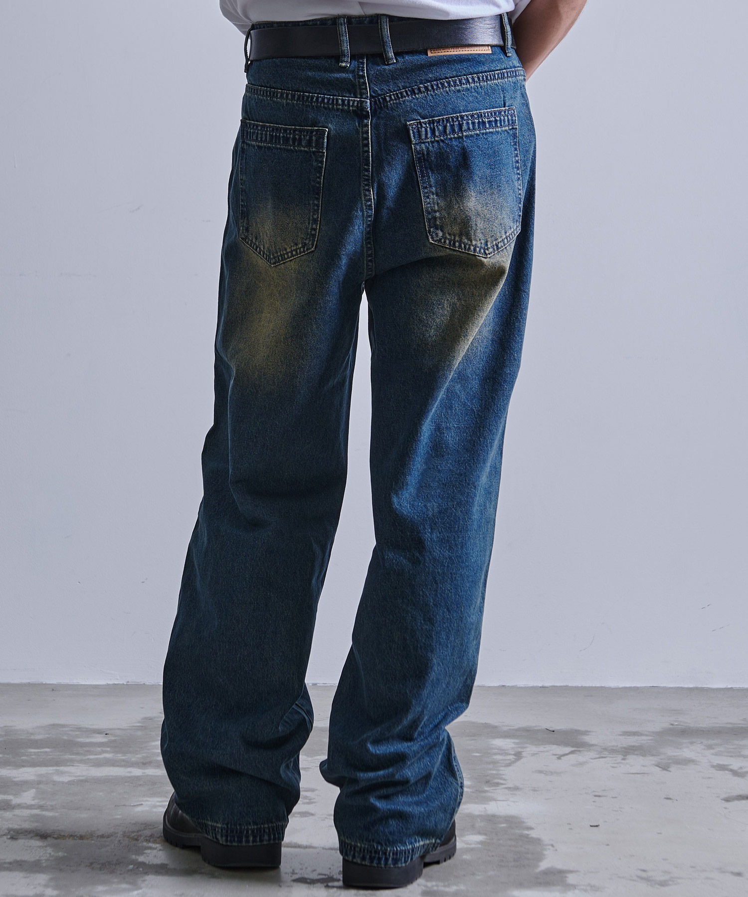 A'GEM/9 × .kom『ARULE/アルール』ビンテージルーズデニムパンツ