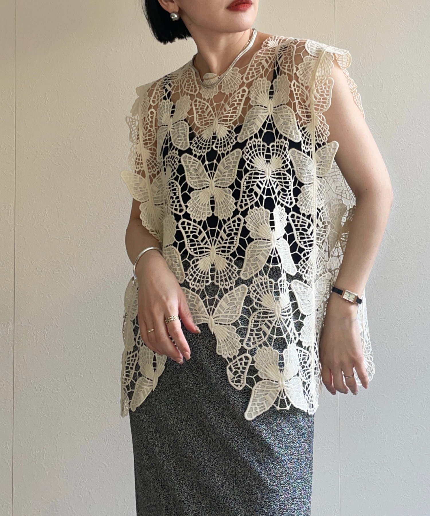 model:162㎝　着用サイズ:FREE
