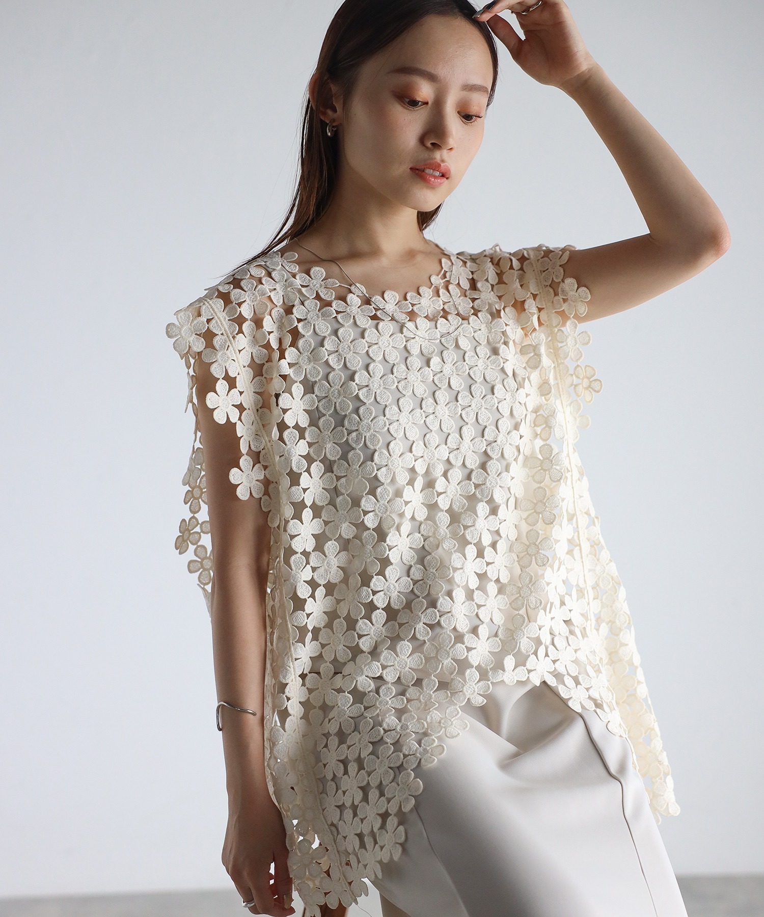 model:158cm  着用サイズ:FREE