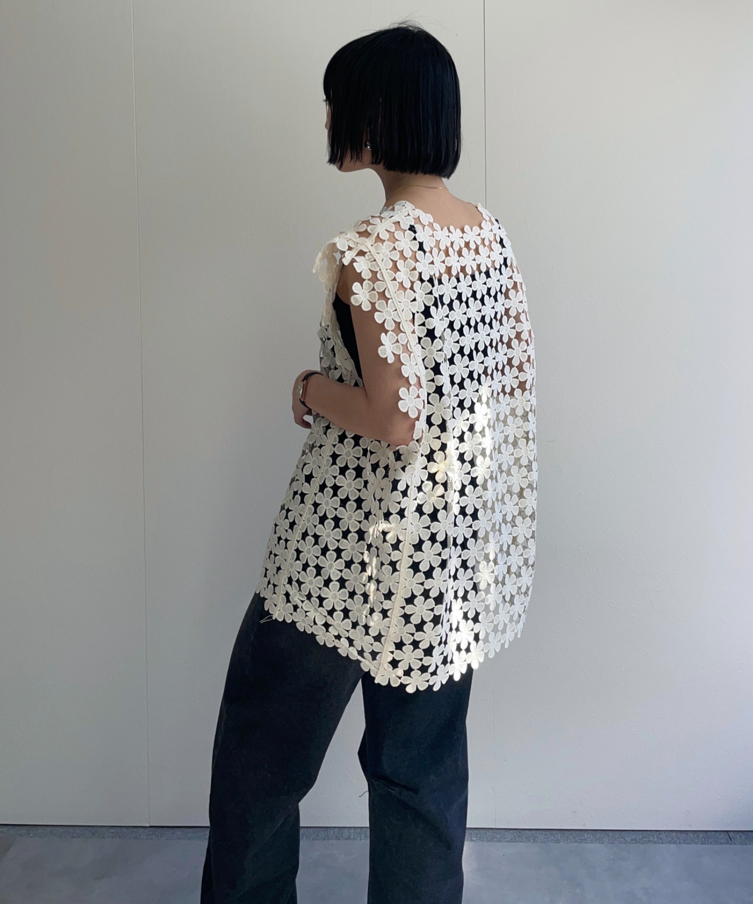 model:162㎝　着用サイズ:FREE