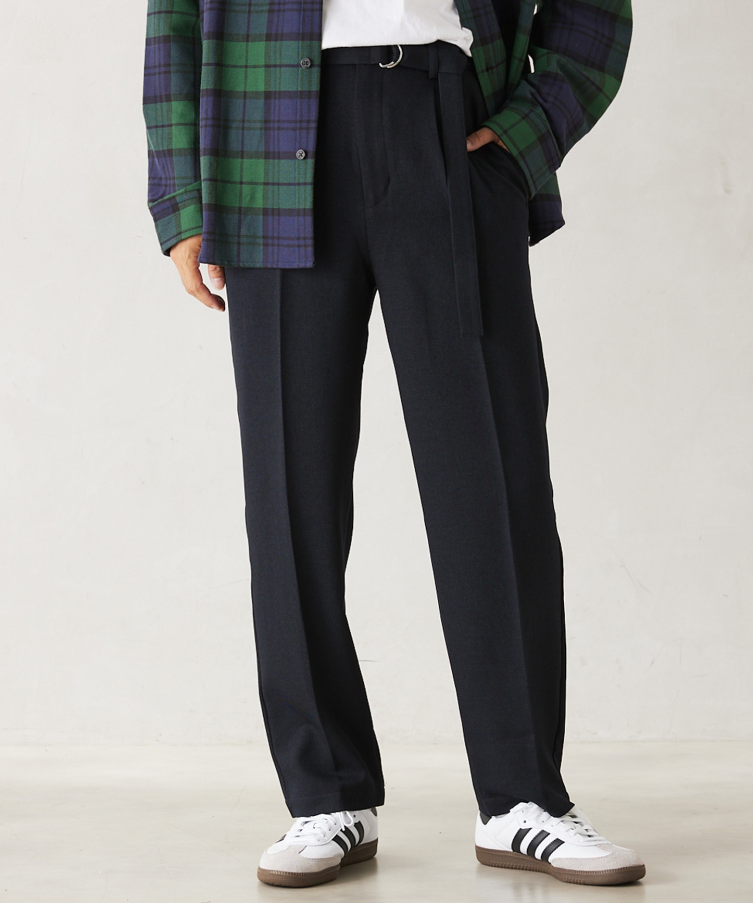 ZOZO限定】ベルテッド2タックスラックス 【公式通販】 ZOZO限定】ベルテッド2タックスラックス 【公式通販】