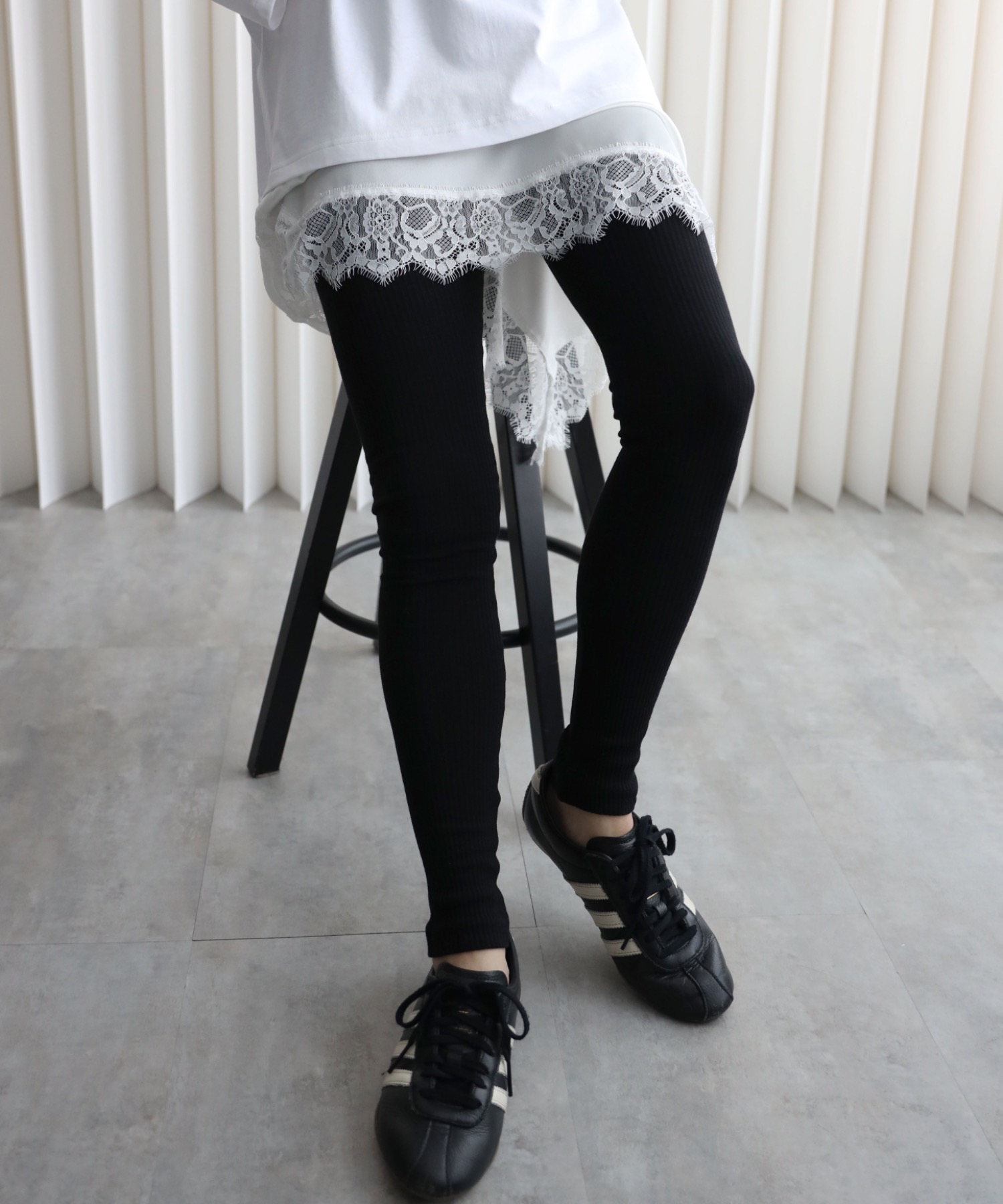 model：155cm. 着用サイズ：FREE