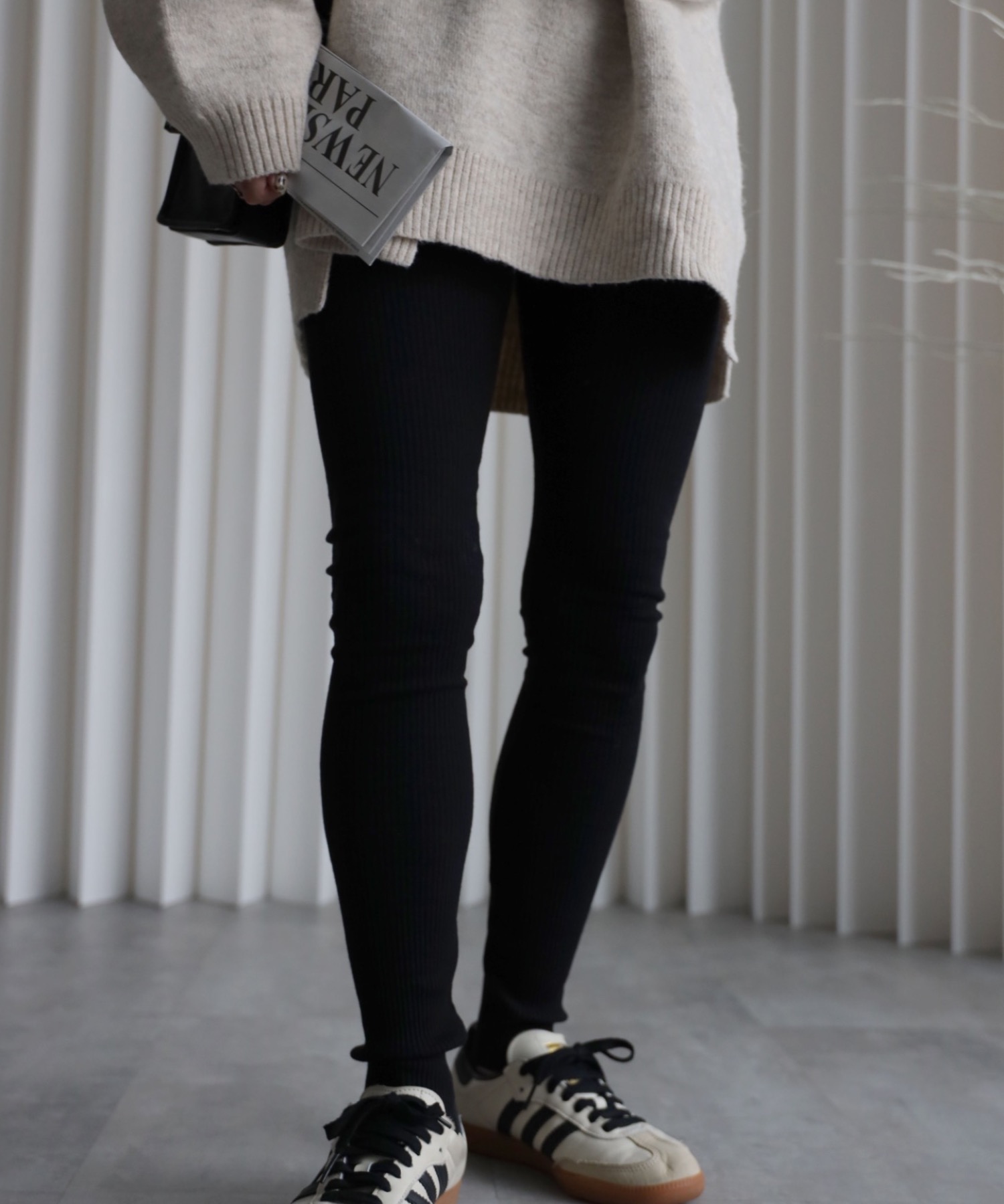 model：155cm. 着用サイズ：FREE