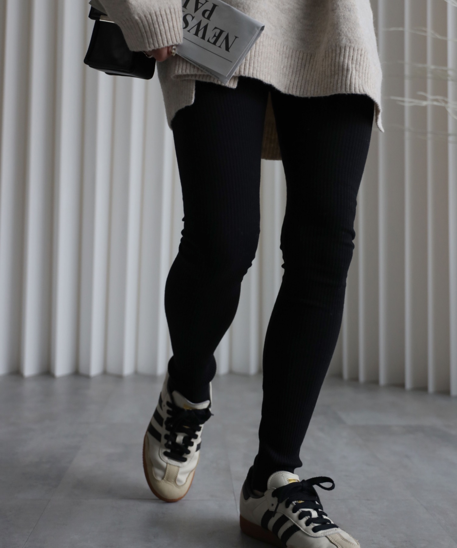 model：155cm. 着用サイズ：FREE