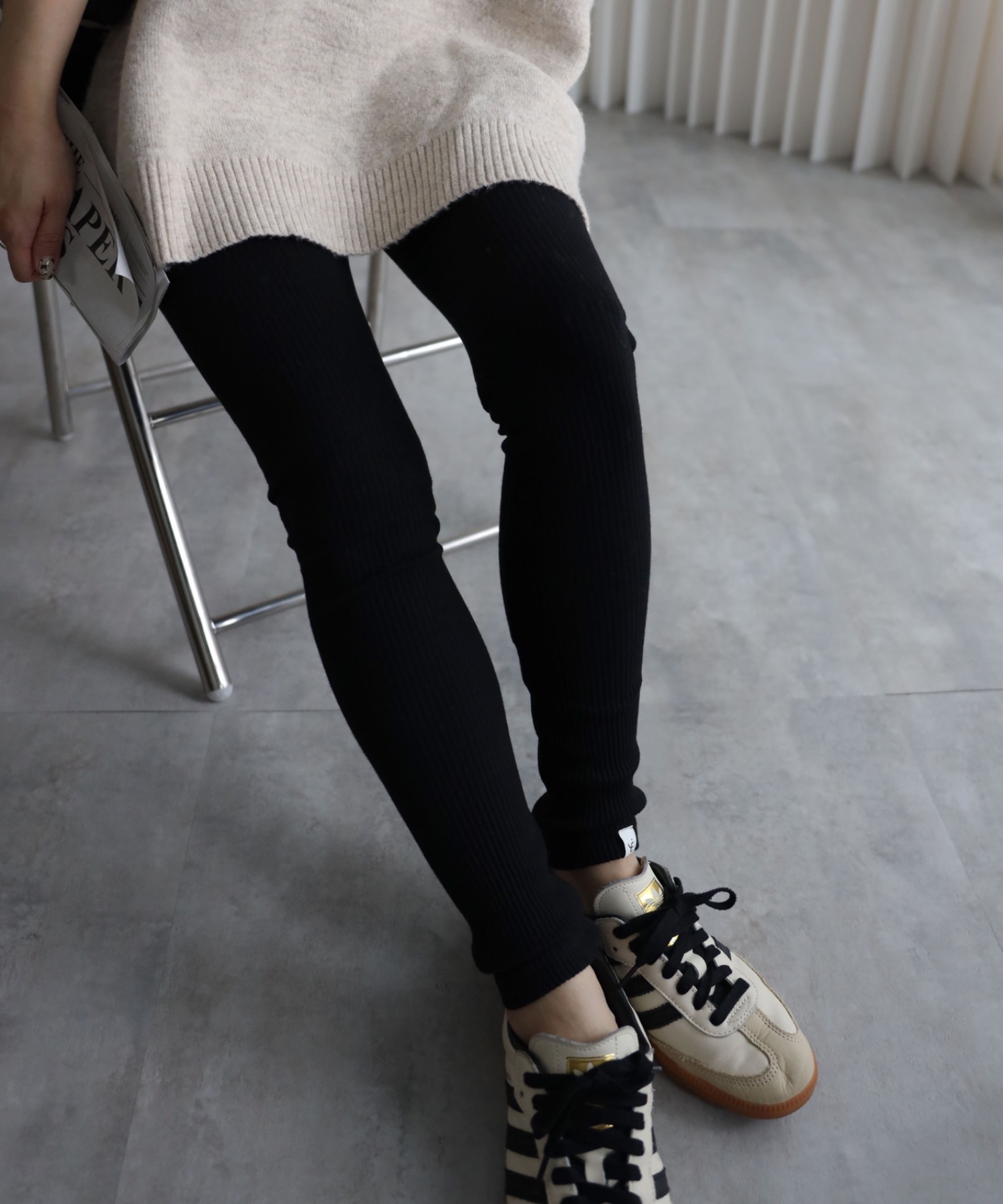 model：155cm. 着用サイズ：FREE