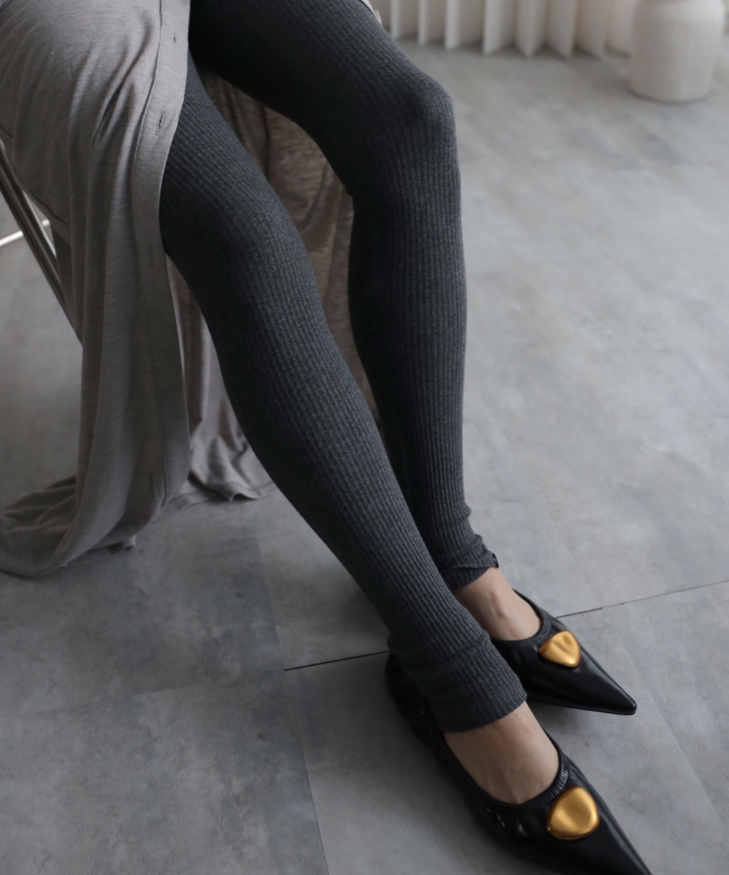 model：155cm. 着用サイズ：FREE