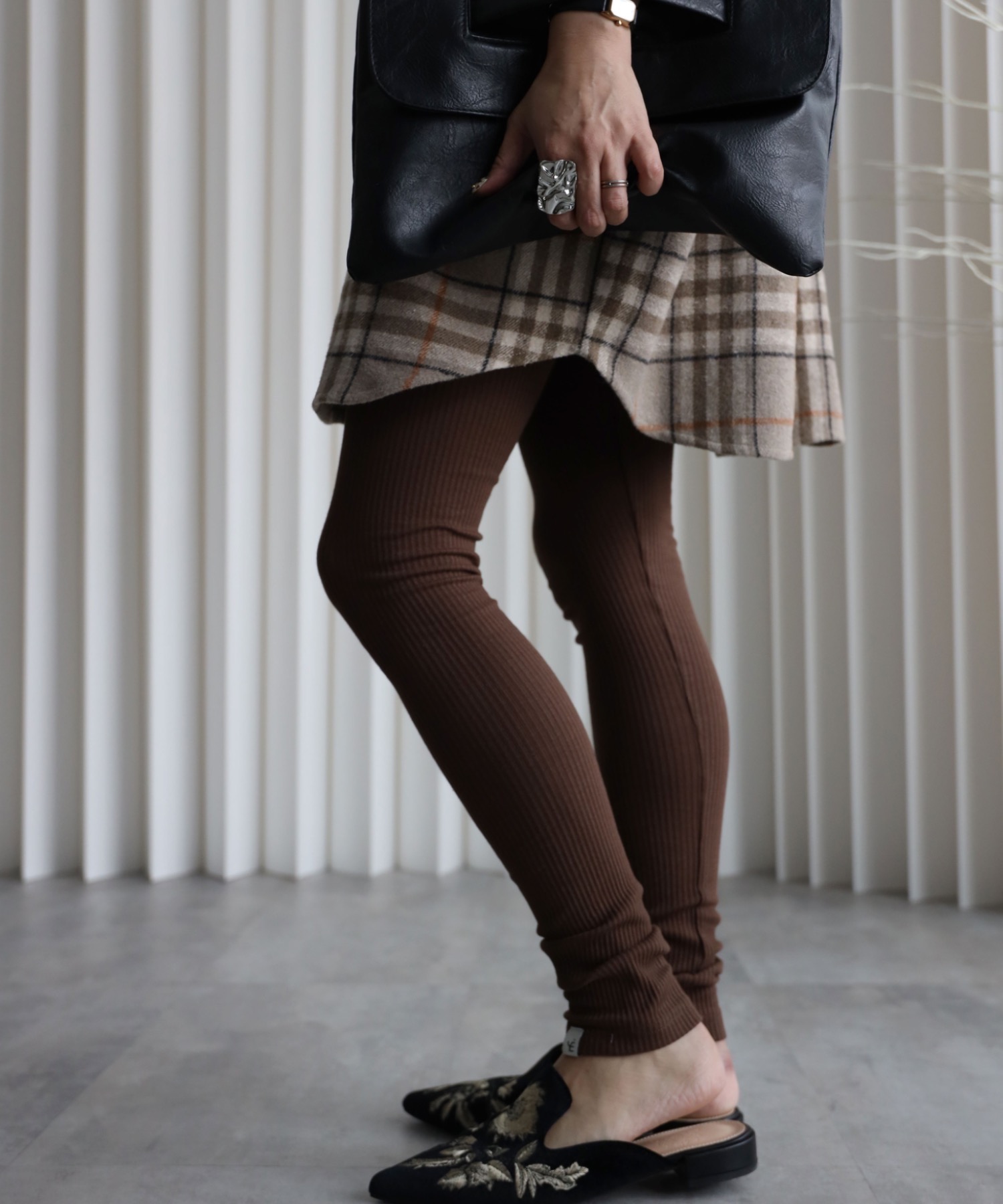 model：155cm. 着用サイズ：FREE