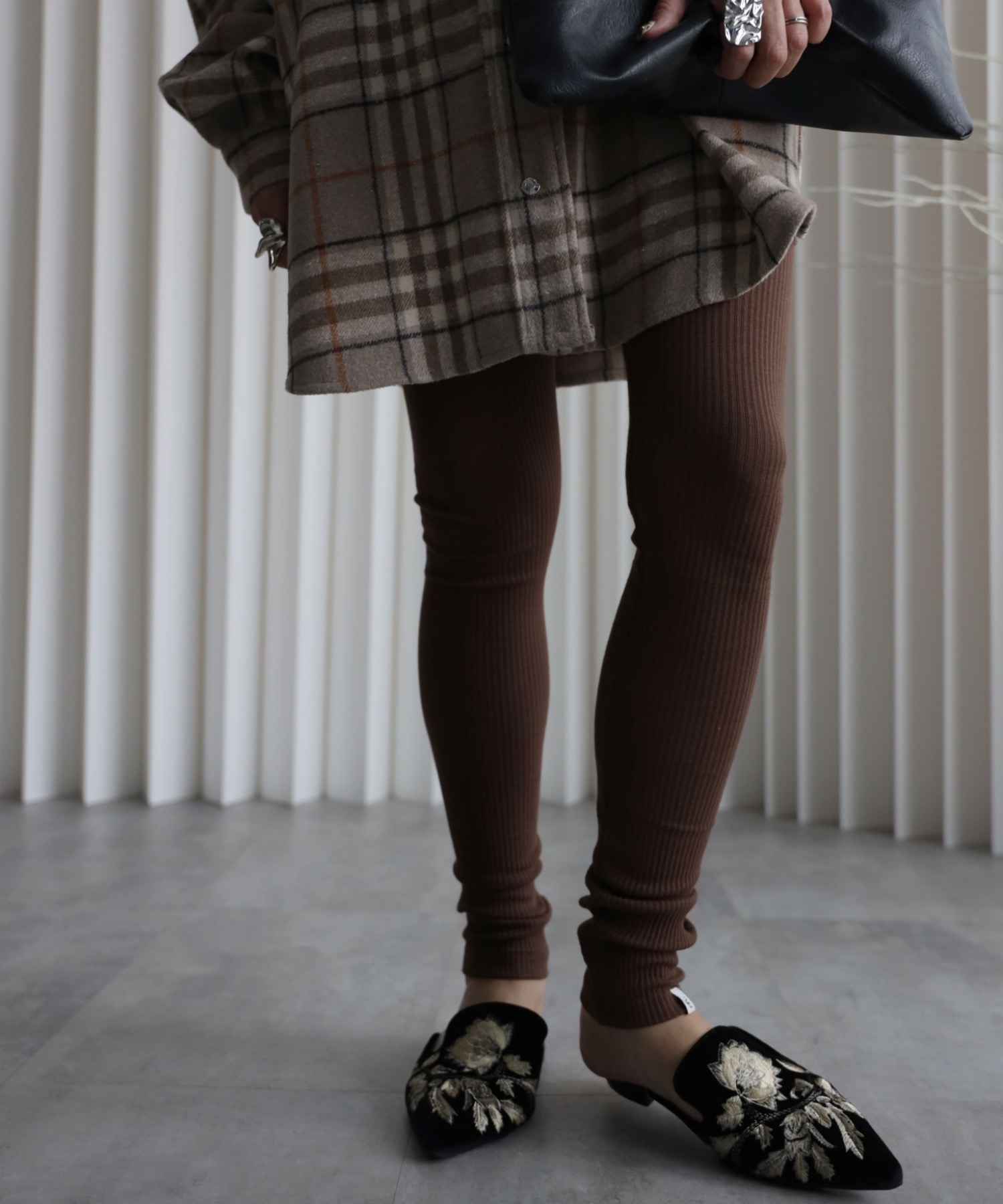 model：155cm. 着用サイズ：FREE