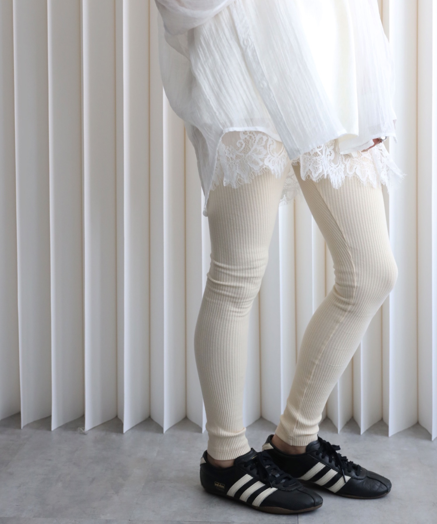 model：155cm. 着用サイズ：FREE
