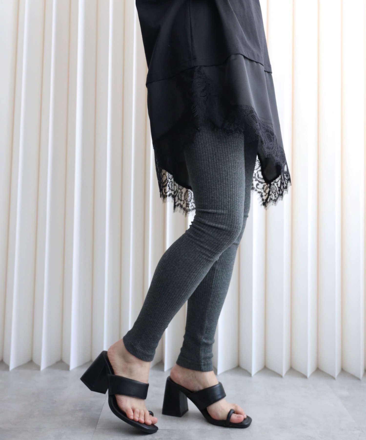model：155cm. 着用サイズ：FREE