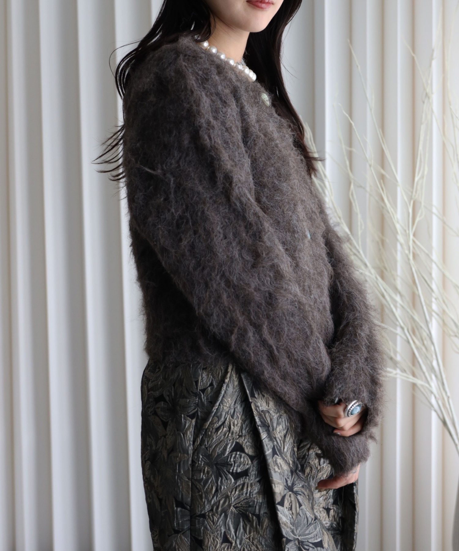 model：164cm. 着用サイズ：FREE