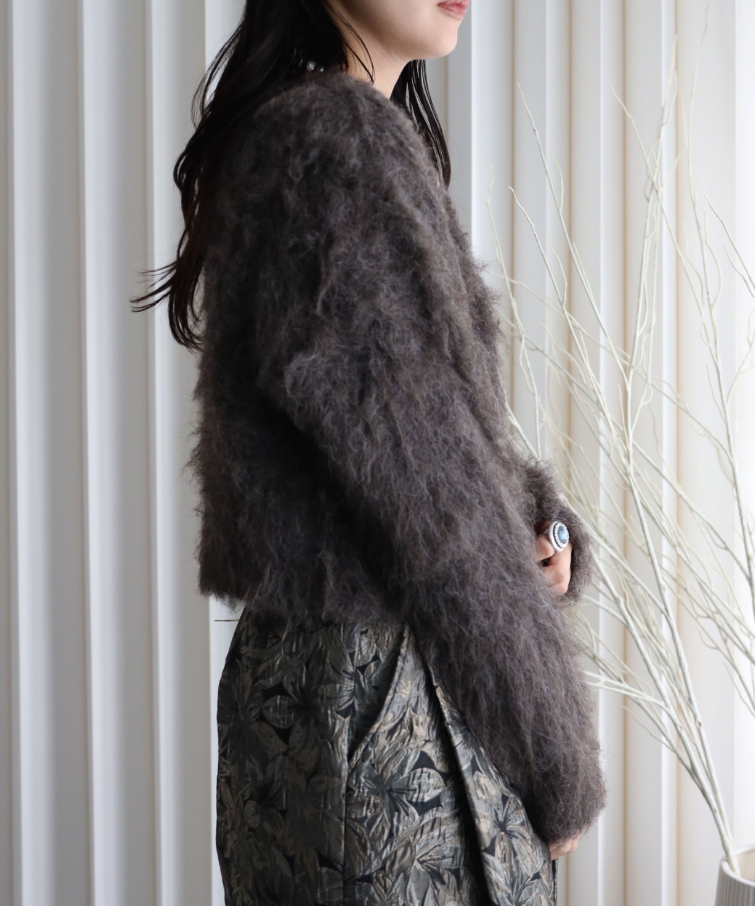 model：164cm. 着用サイズ：FREE