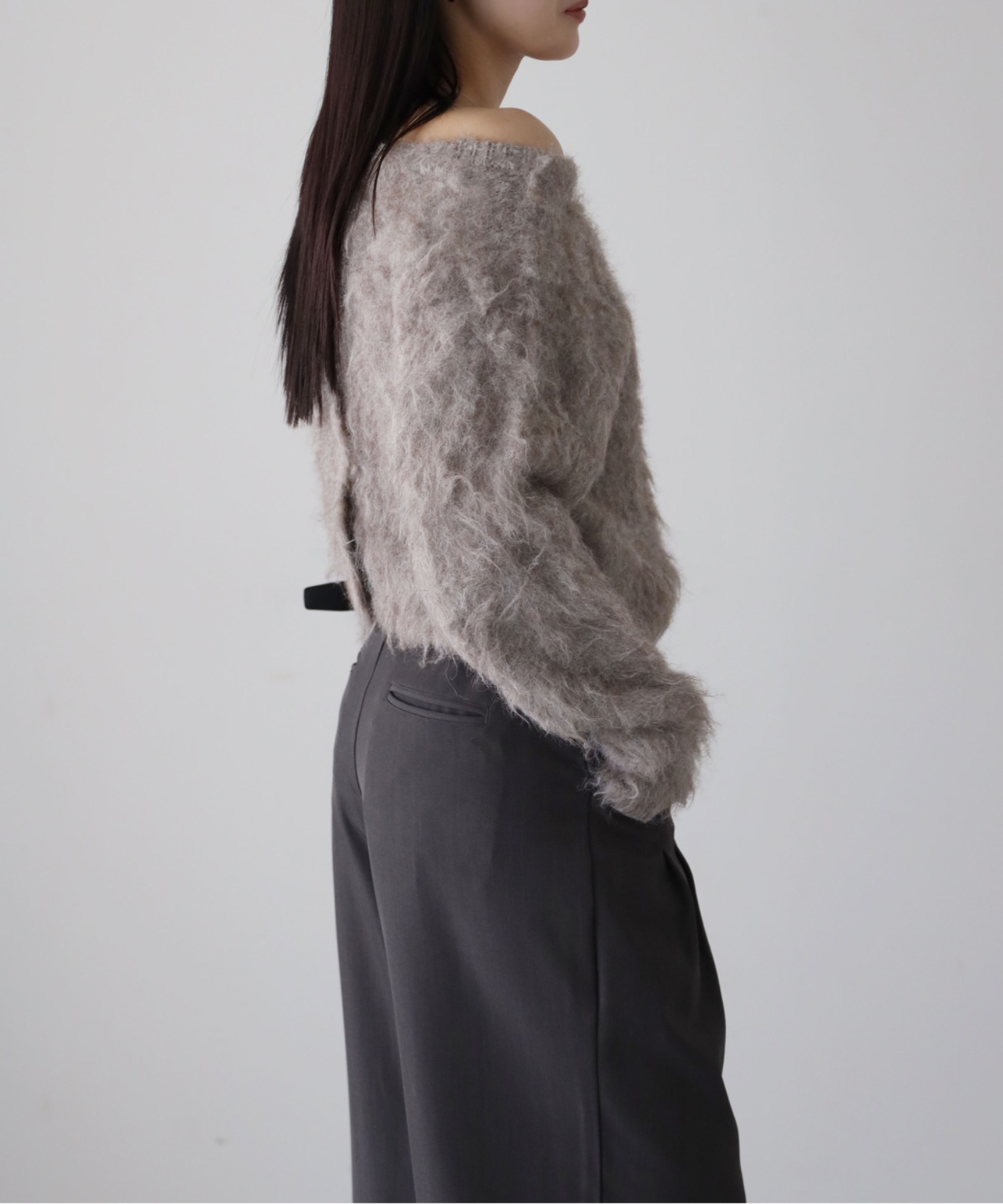 model：164cm. 着用サイズ：FREE