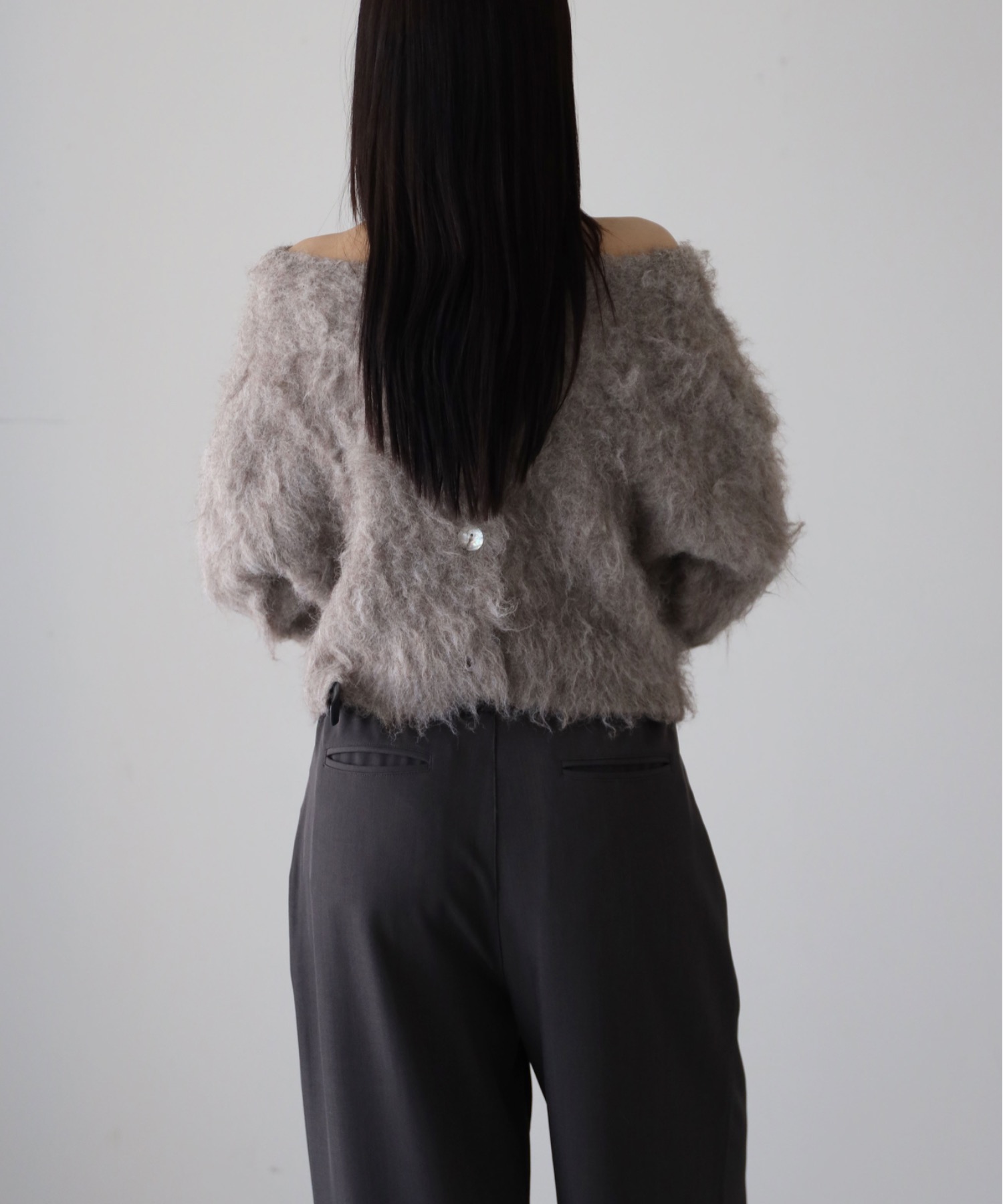 model：164cm. 着用サイズ：FREE