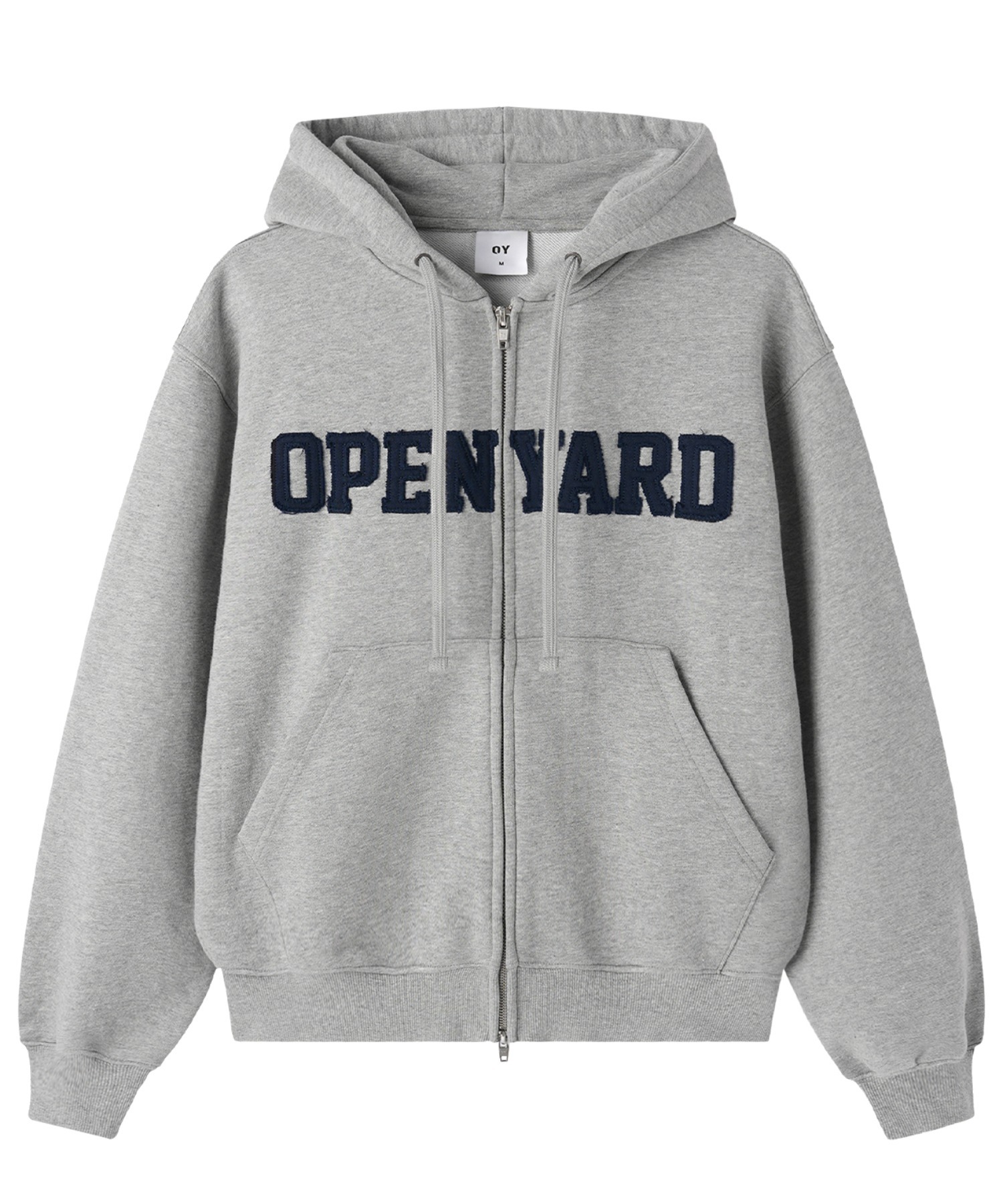OY/オーワイ』RAW PATCH HOODIE ZIP UP/ローパッチジップアップ