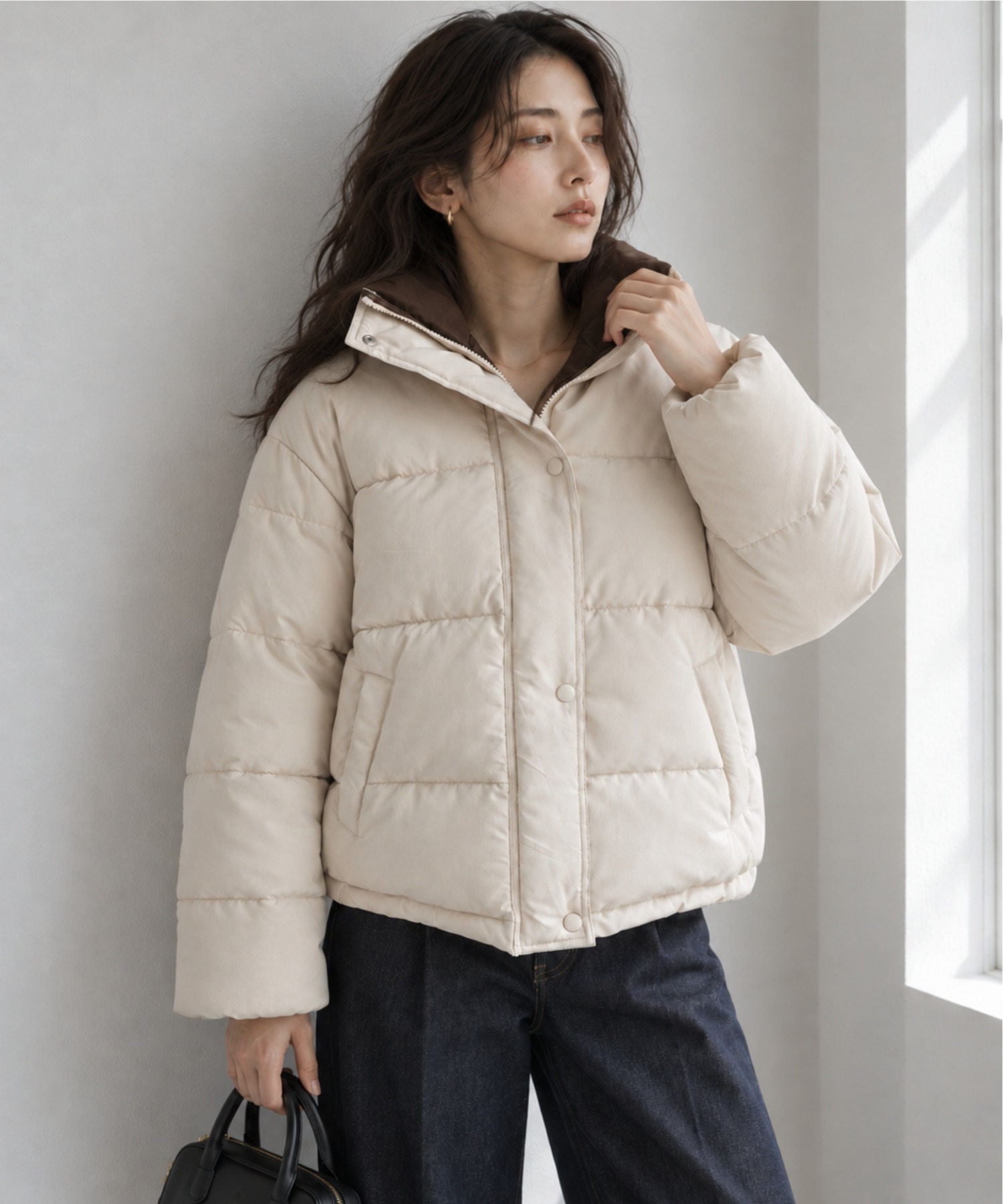  モデル身長：158cm 着用サイズ：FREE