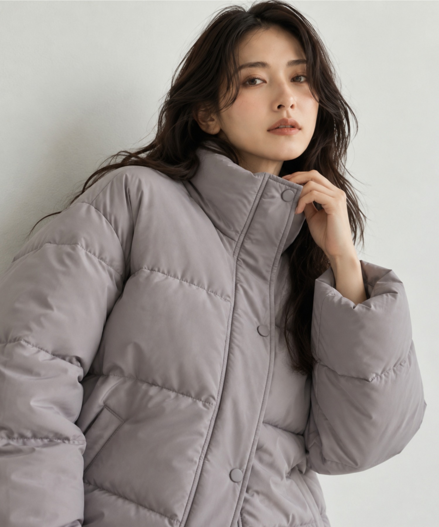  モデル身長：158cm 着用サイズ：FREE