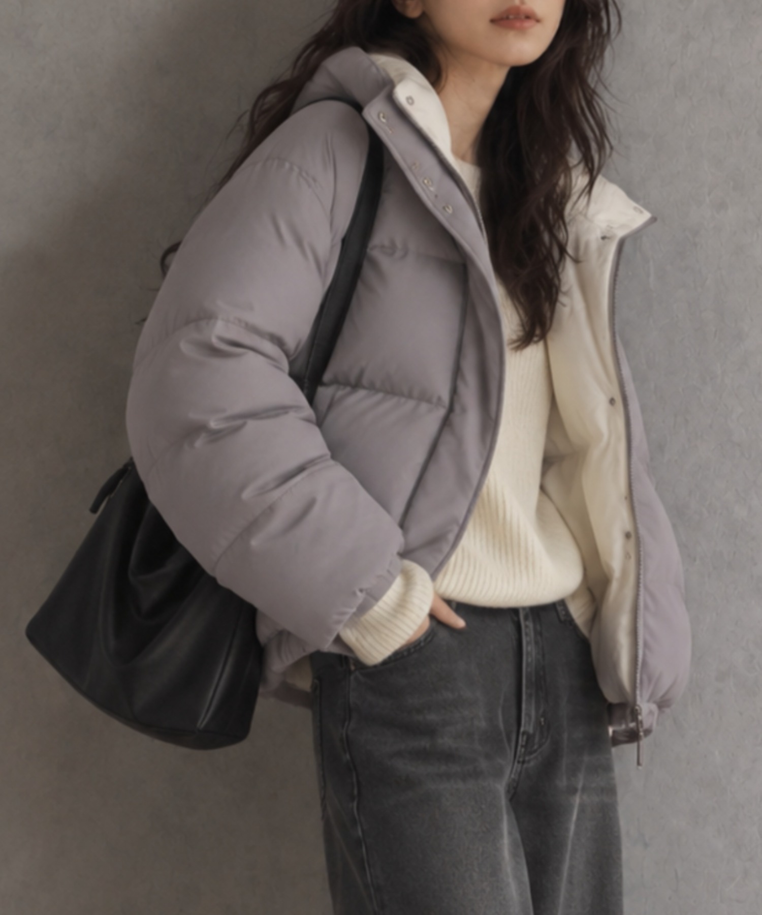  モデル身長：158cm 着用サイズ：FREE