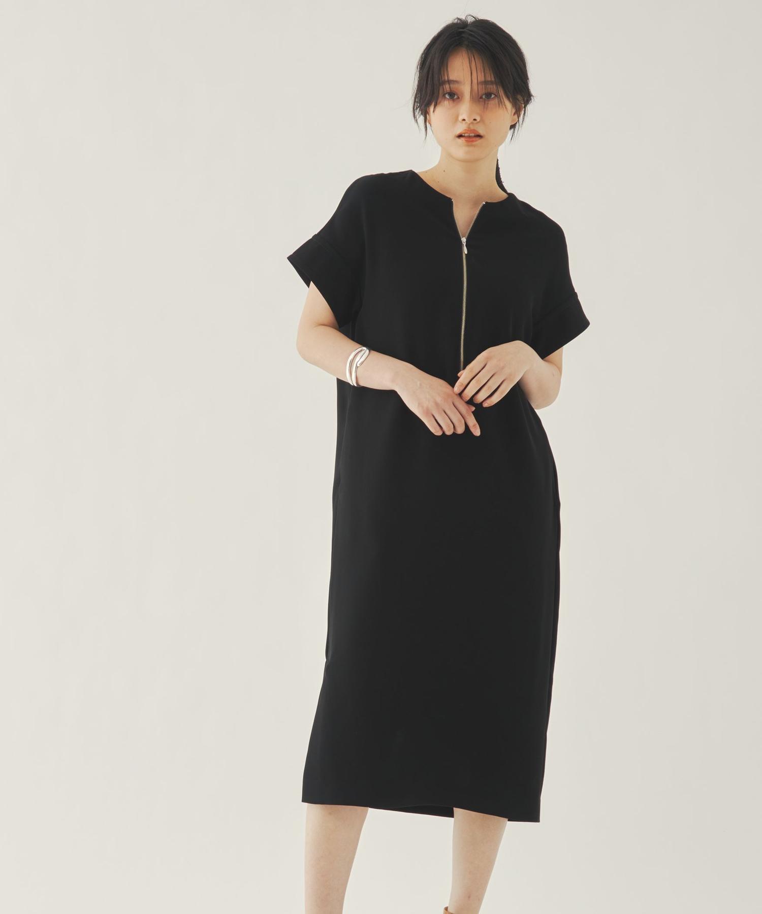 Emmel Refines 手洗可能 Em 2way Zip ワンピース
