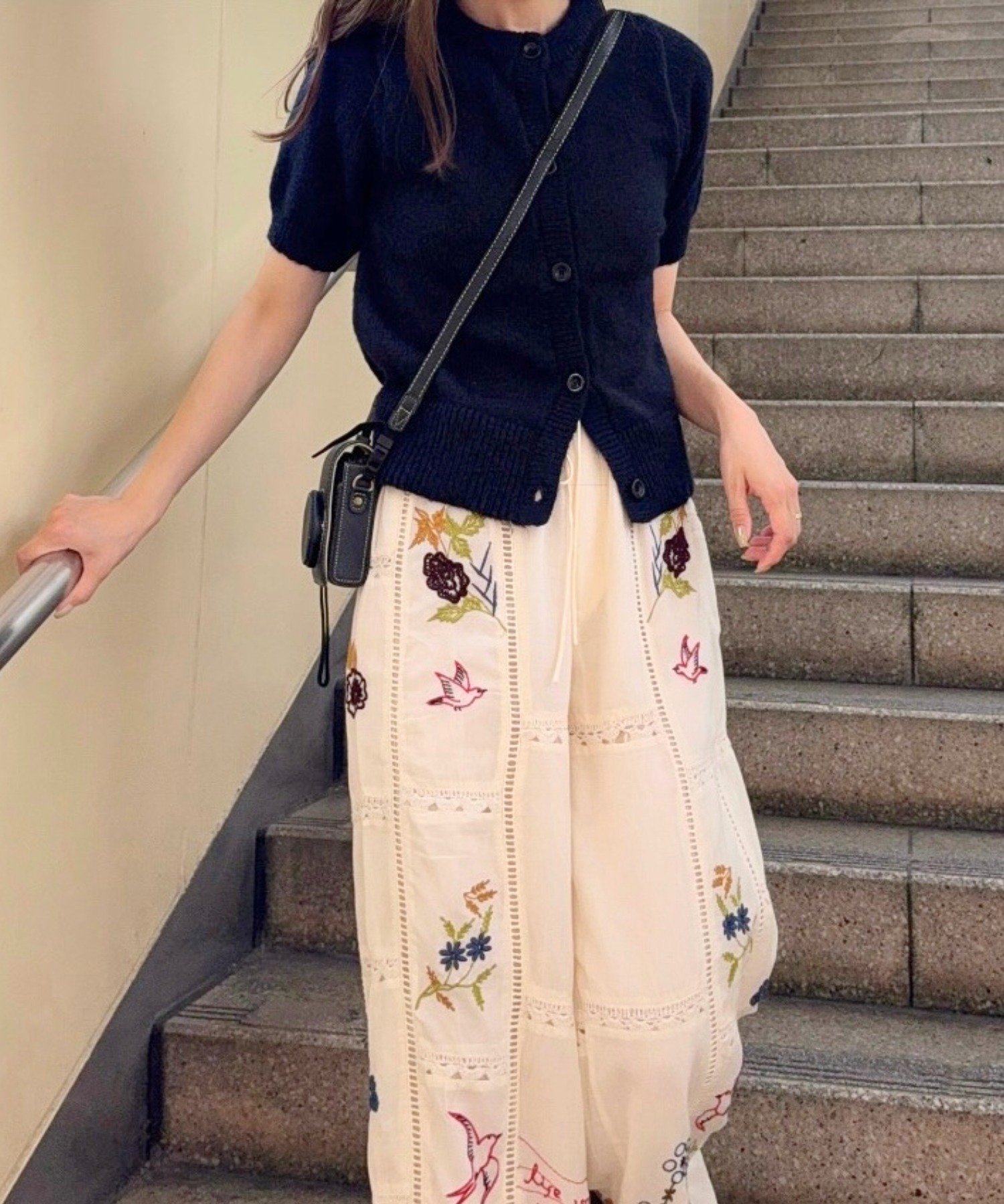 model：H155 着用サイズ：FREE