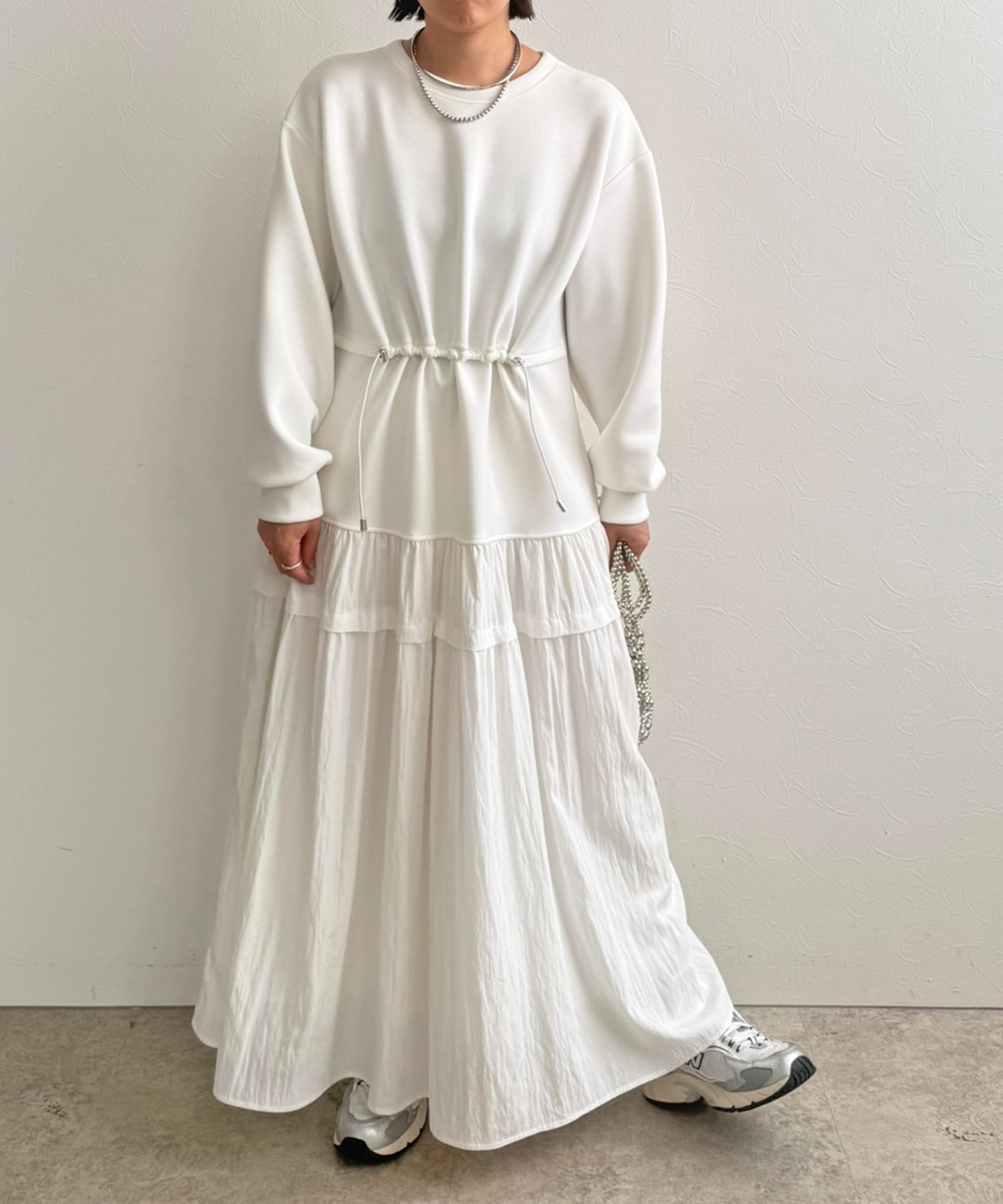 ウエストドロストドッキングワンピース LHELBIE│Eimee Law & LHELBIE