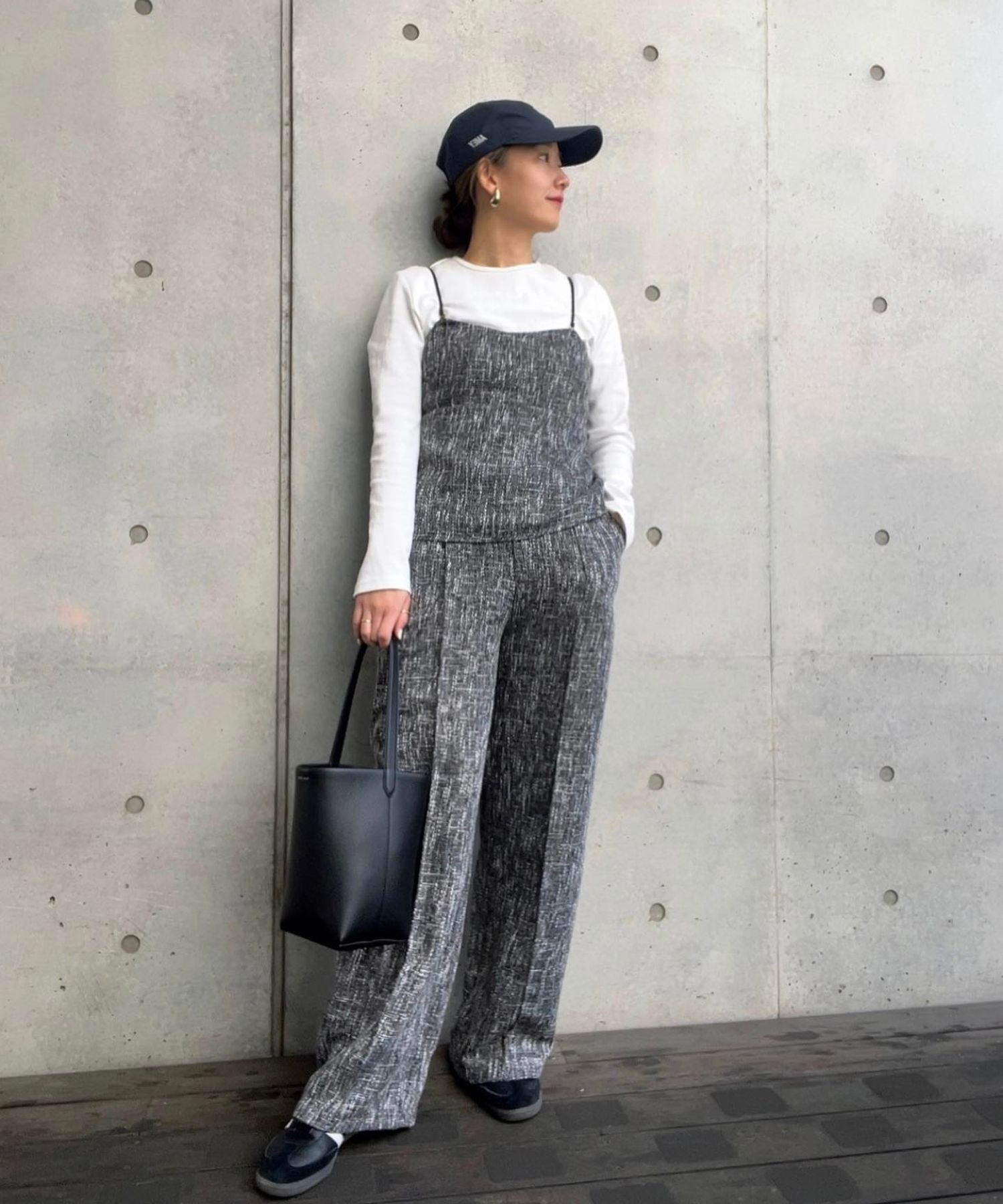 model：H158 着用サイズ：FREE