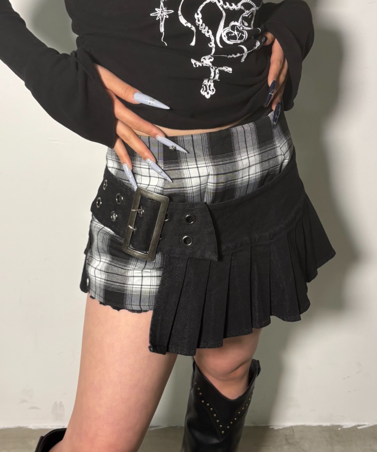 A'GEM/9 × .kom 『.kom/ドットケーオーエム』 [Y2K] ベルト付き