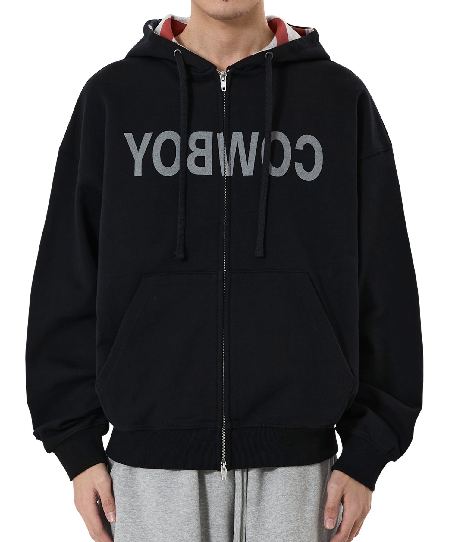 OY/オーワイ』REVERSE COWBOY HOODIE ZIP UP/リバースカウボーイジップ