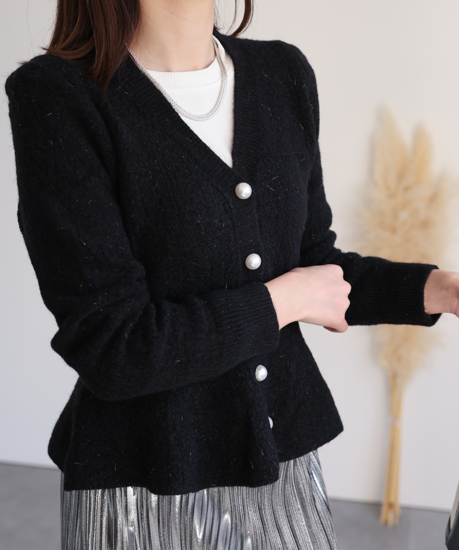 model：162cm 着用サイズ：F