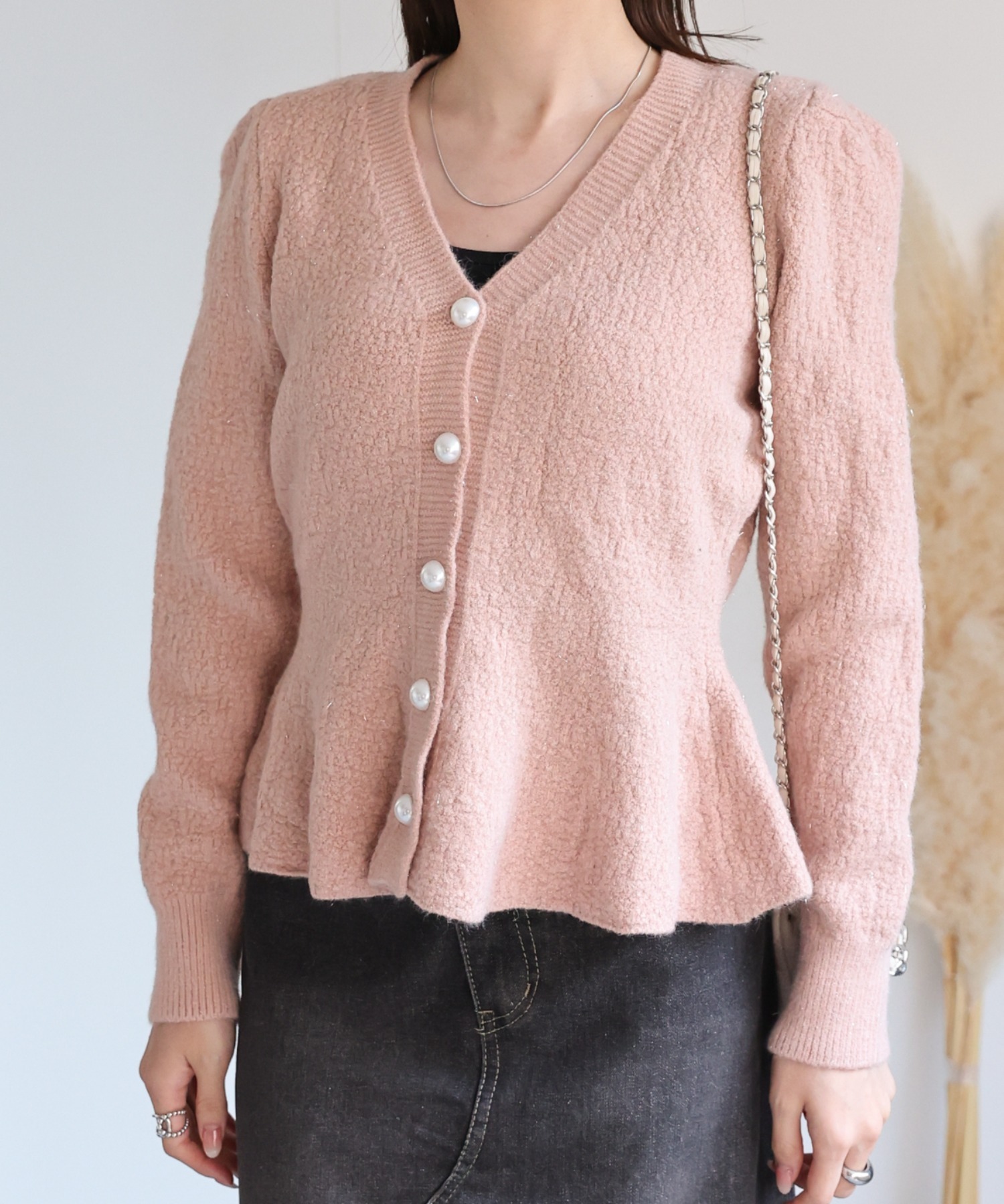model：162cm 着用サイズ：F