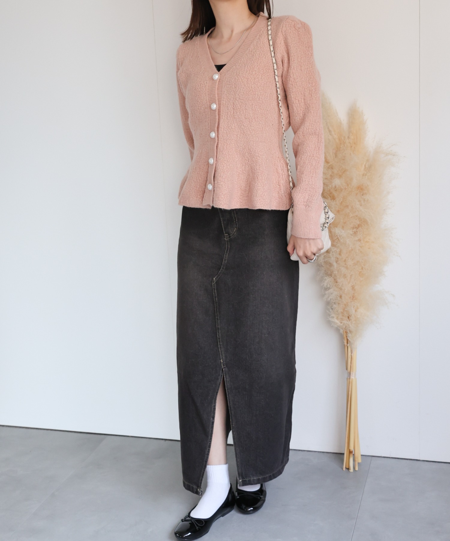 model：162cm 着用サイズ：F