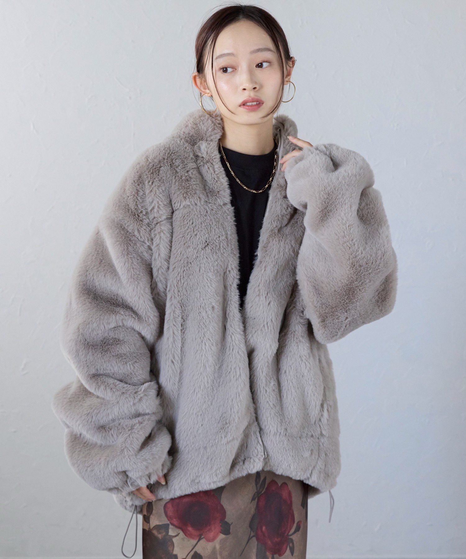 model:158cm 着用サイズ:FREE