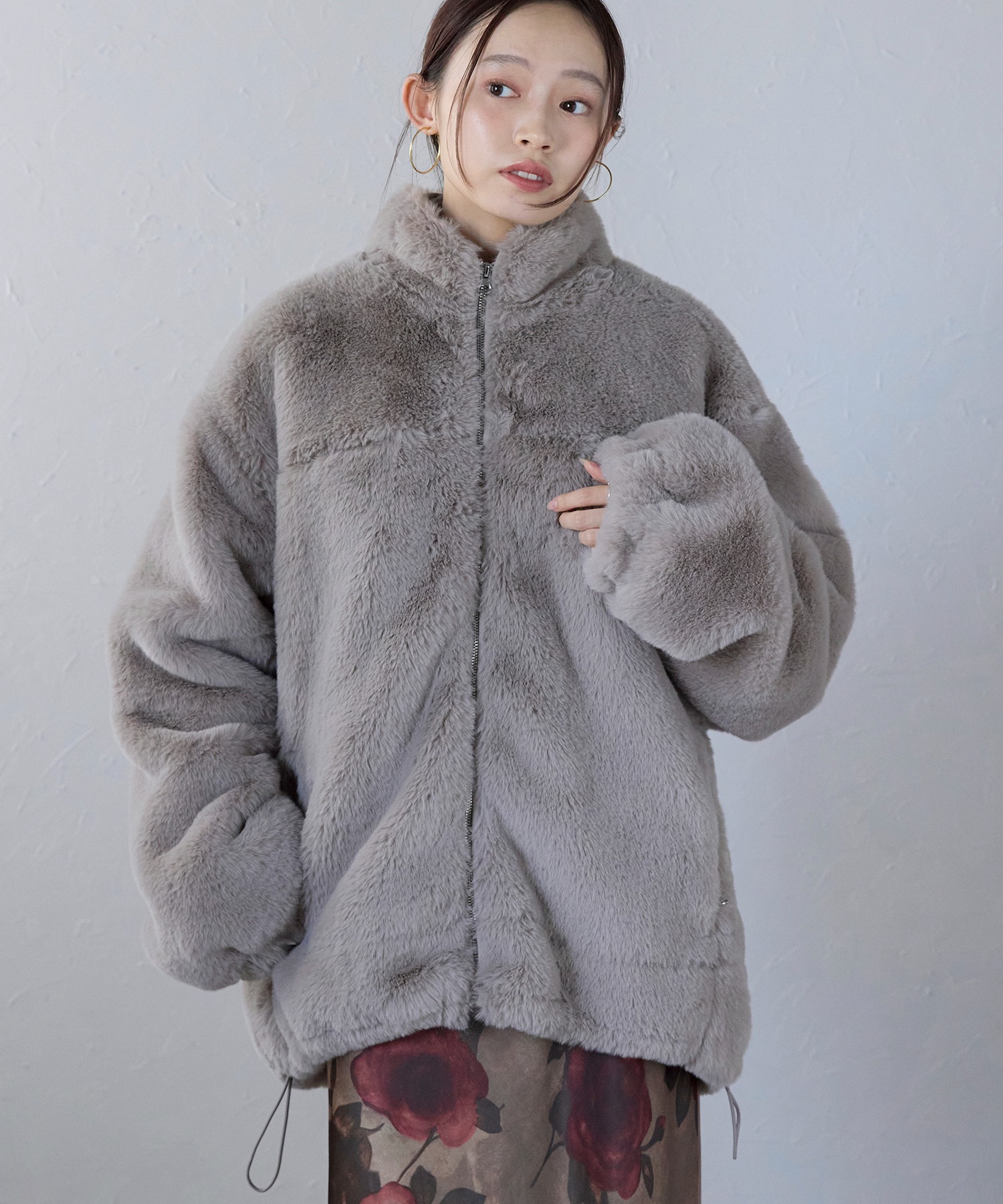 model:158cm 着用サイズ:FREE